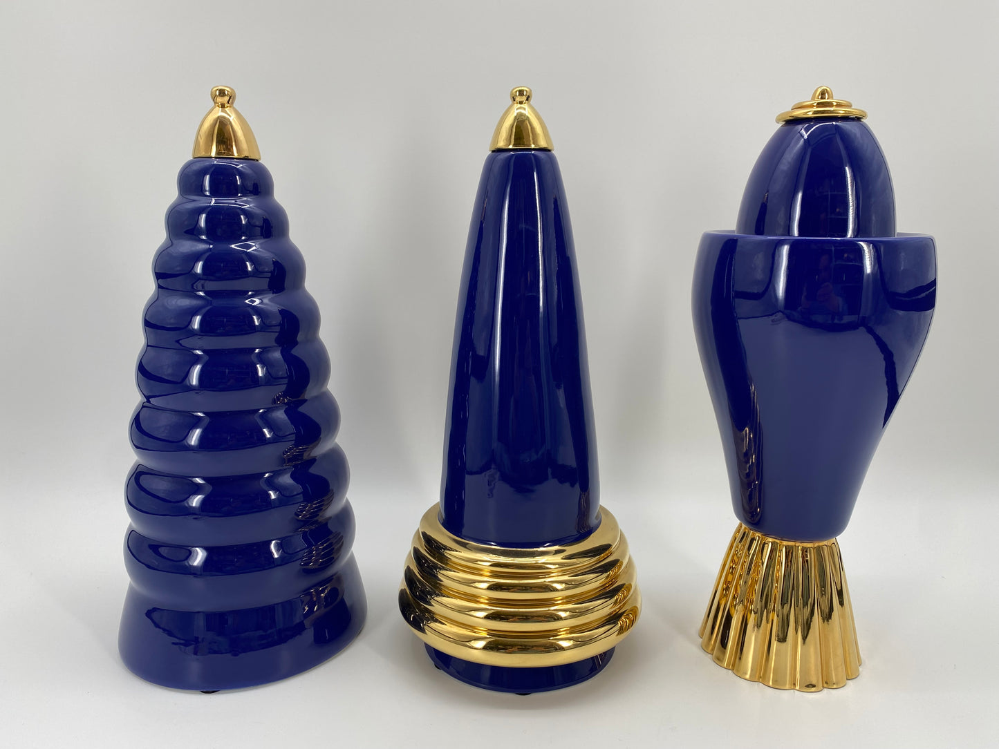 Keramikvase Modell "2" von Ugo la Pietra für Superego Editions, Italien, um 1990