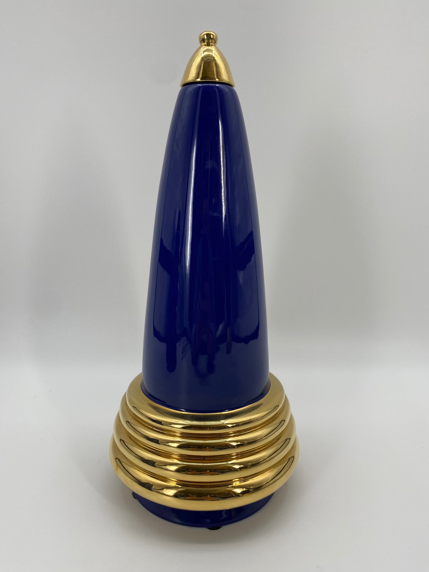 Keramikvase Modell "2" von Ugo la Pietra für Superego Editions, Italien, um 1990