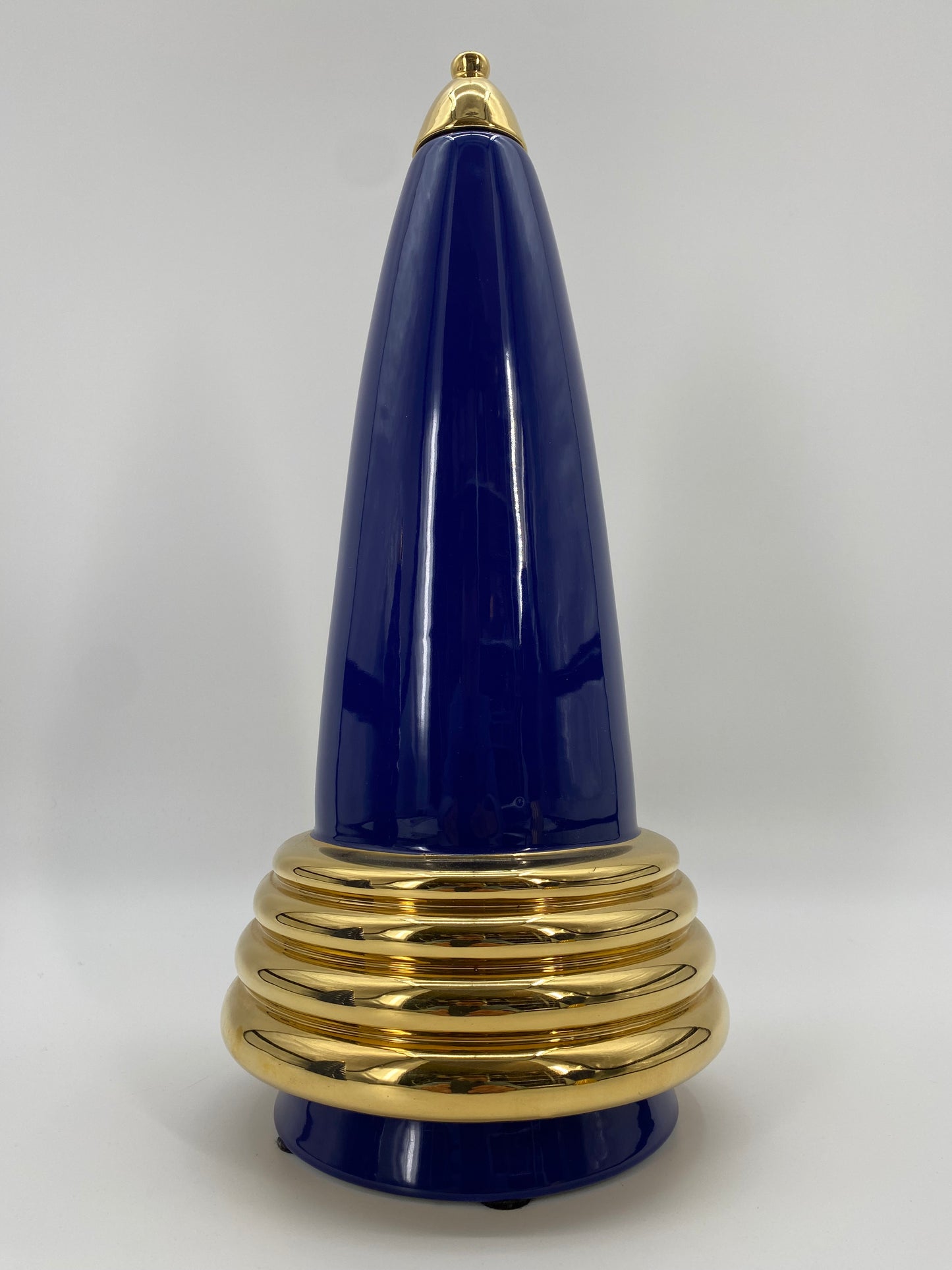 Keramikvase Modell "2" von Ugo la Pietra für Superego Editions, Italien, um 1990