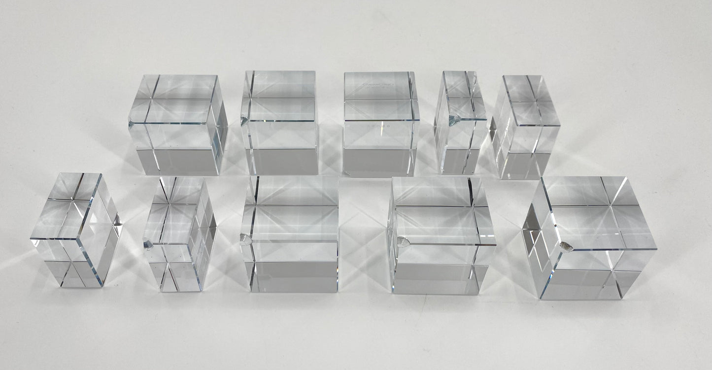 Kunstobjekt von Nendo (Oki Santo) für Gaia & Gino aus Swarovski Kristallglas, 2010