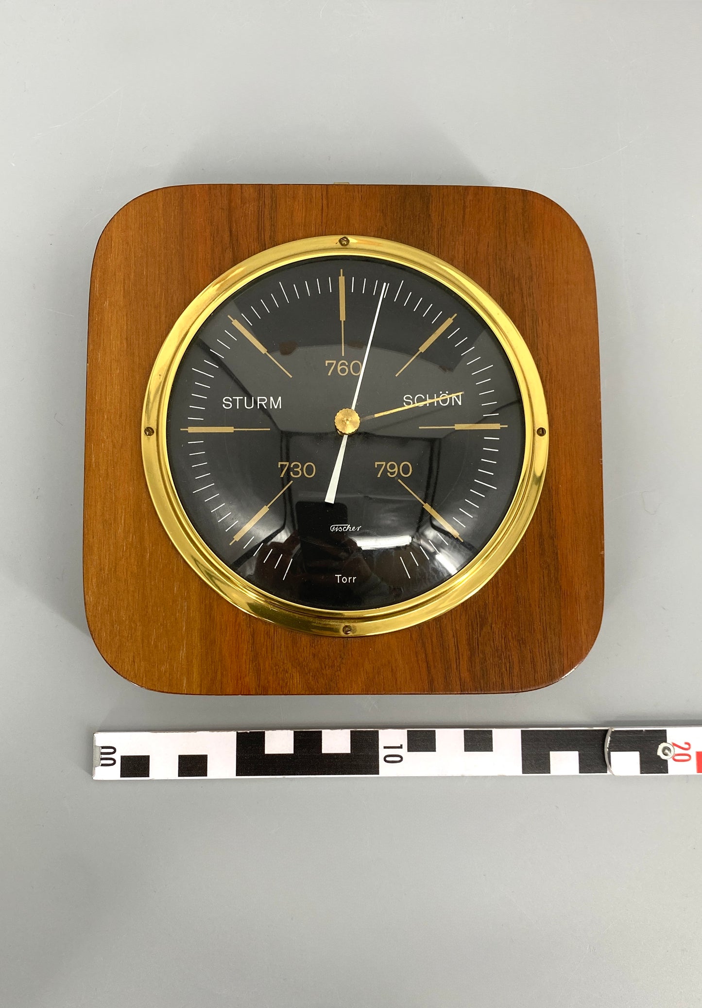 Wandbarometer von Fischer, Deutschland, 60er