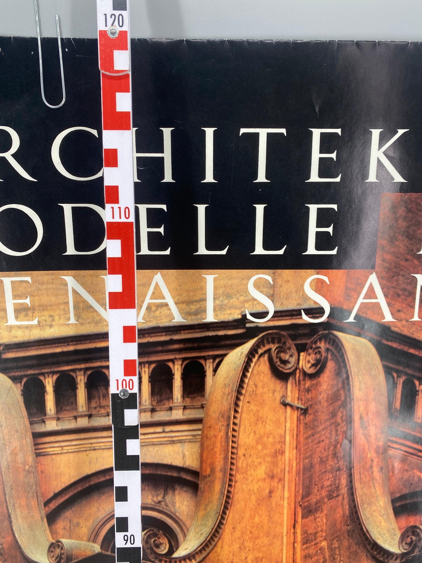 Plakat, Altes Museum Berlin. Architektur Modelle der Renaissance, Dom von Pavia
