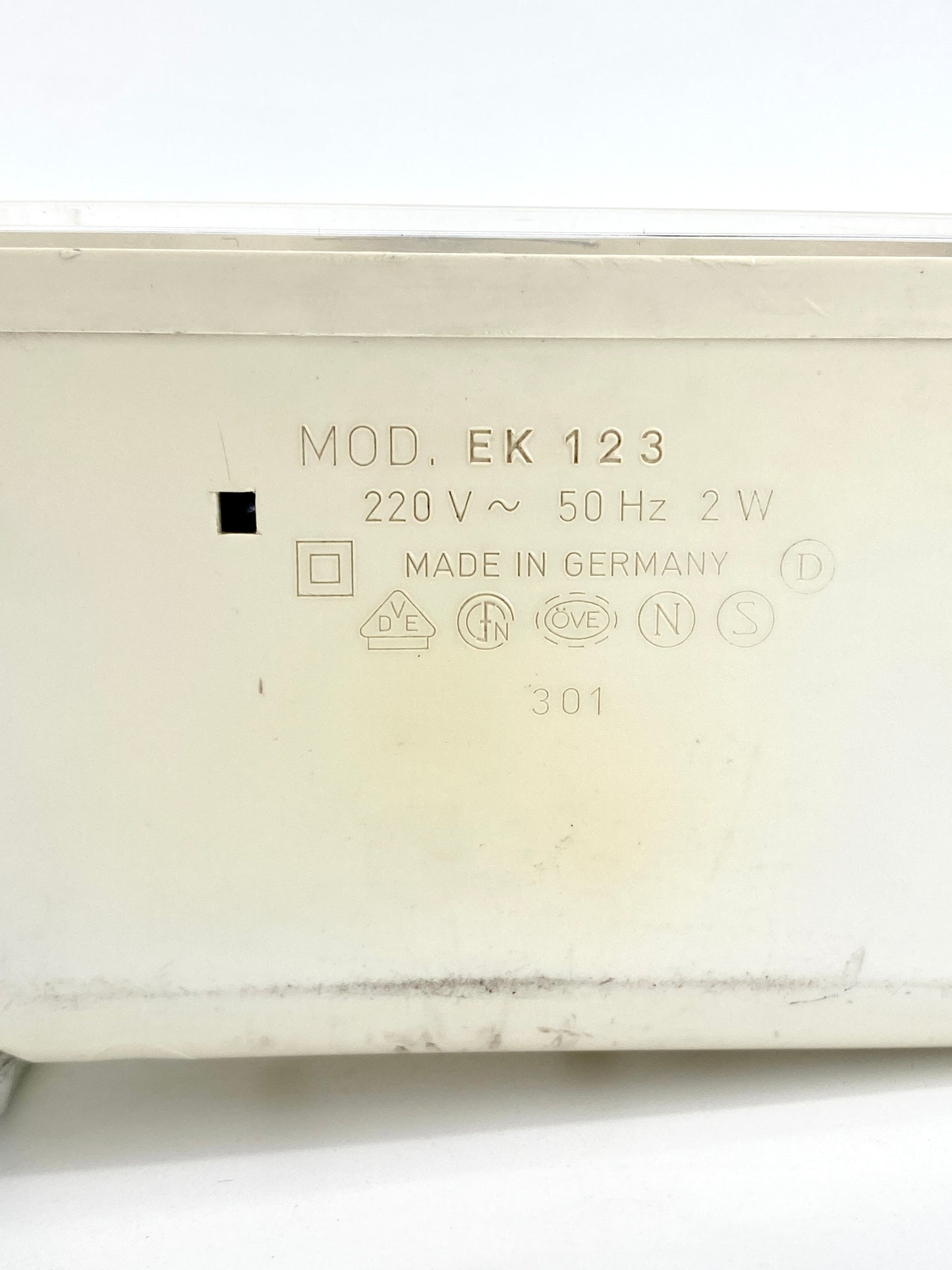 Tischuhr von ESGE, Made in Germany