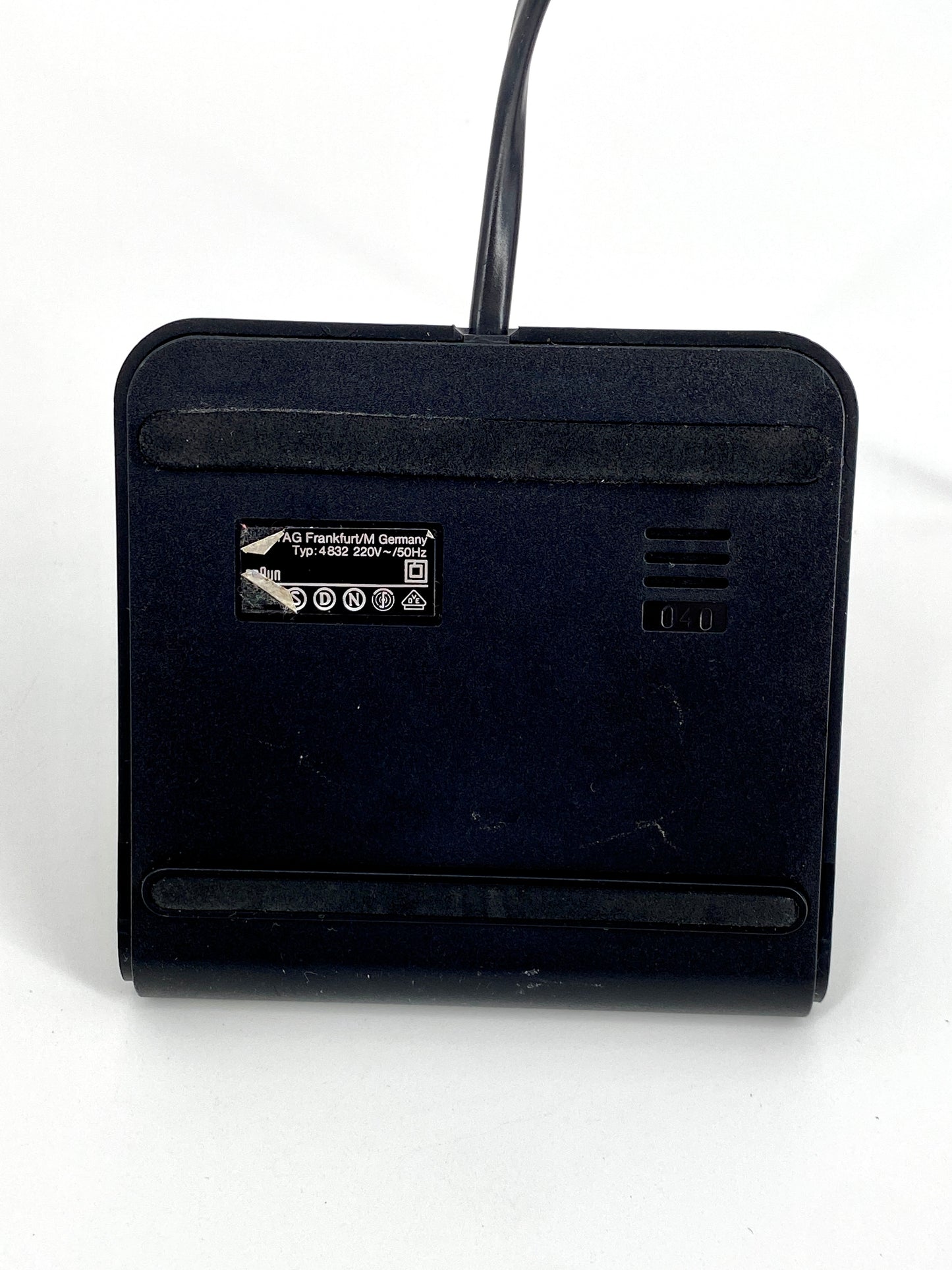 Digitale Tischuhr mit Weckfunktion von BRAUN, Deutschland 1980er