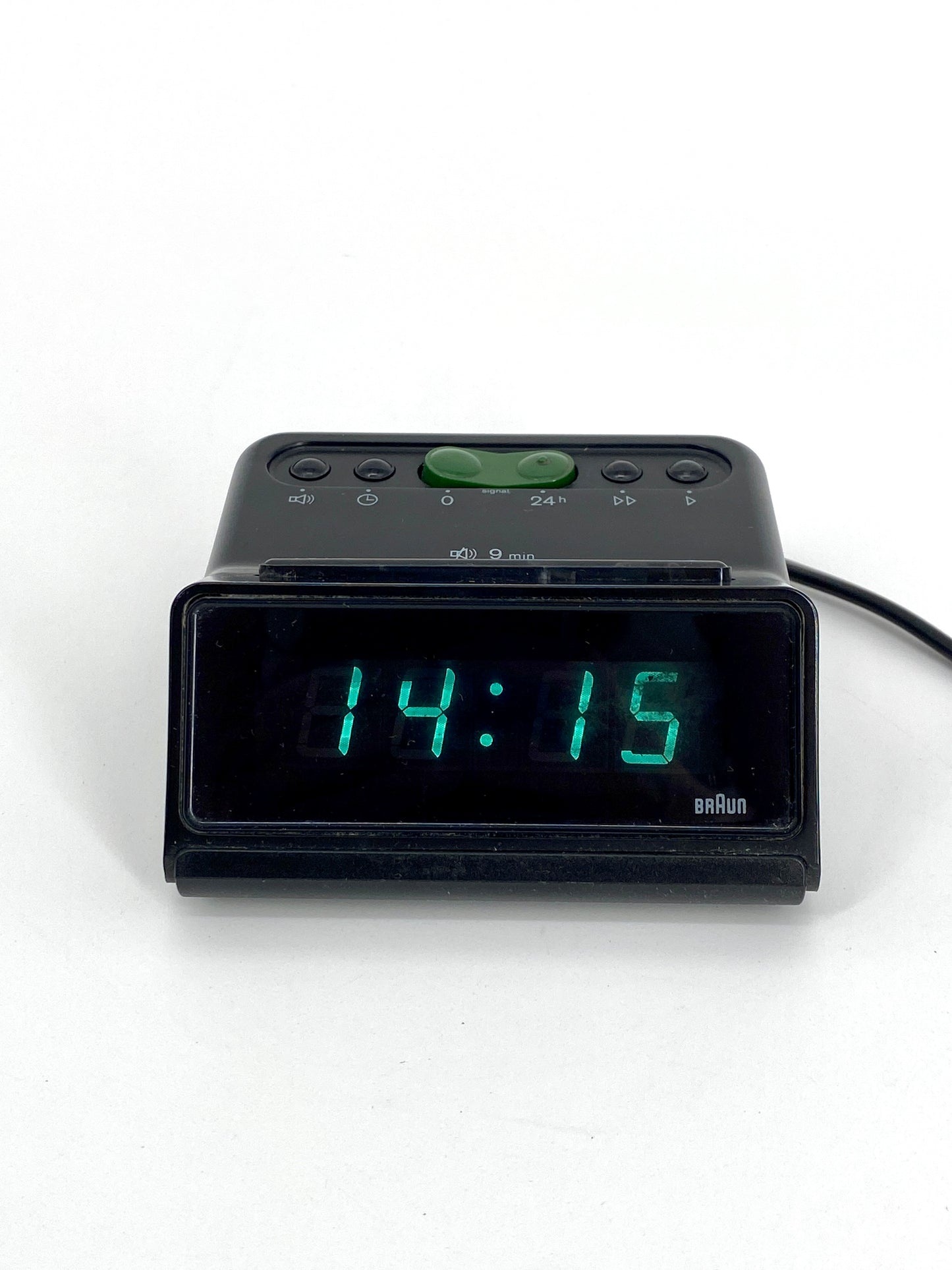 Digitale Tischuhr von Dietrich Lubs für BRAUN, Deutschland 1983