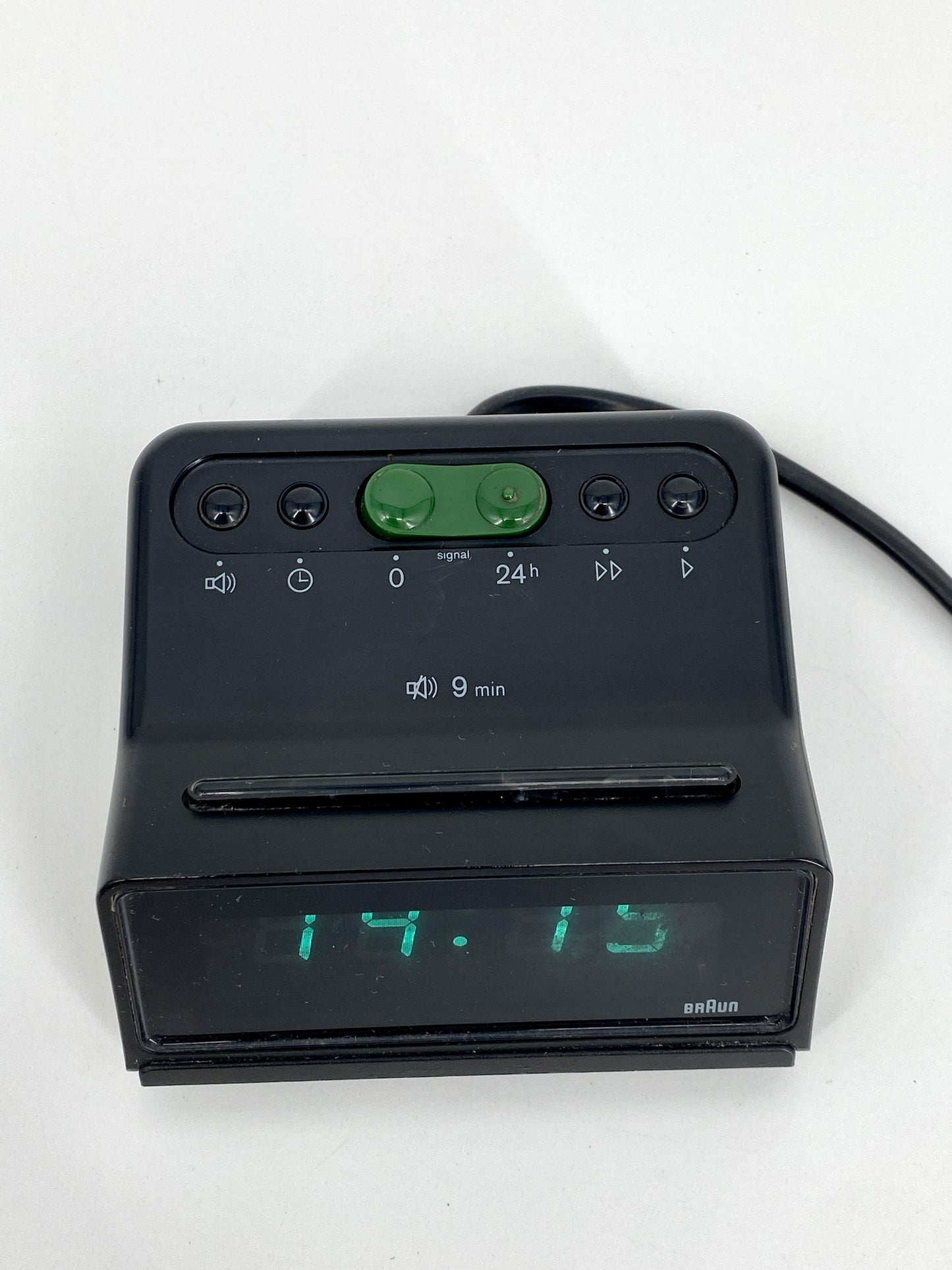 Digitale Tischuhr von Dietrich Lubs für BRAUN, Deutschland 1983