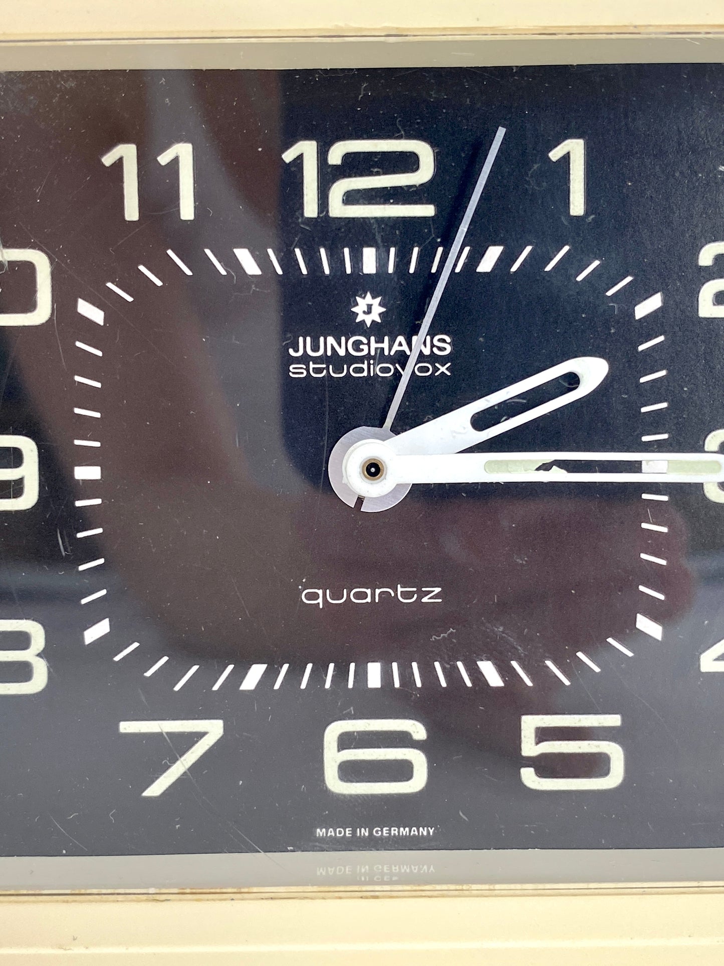 Tischuhr" Studiovox" mit Weckfunktion von Junghans, Deutschland 1970er