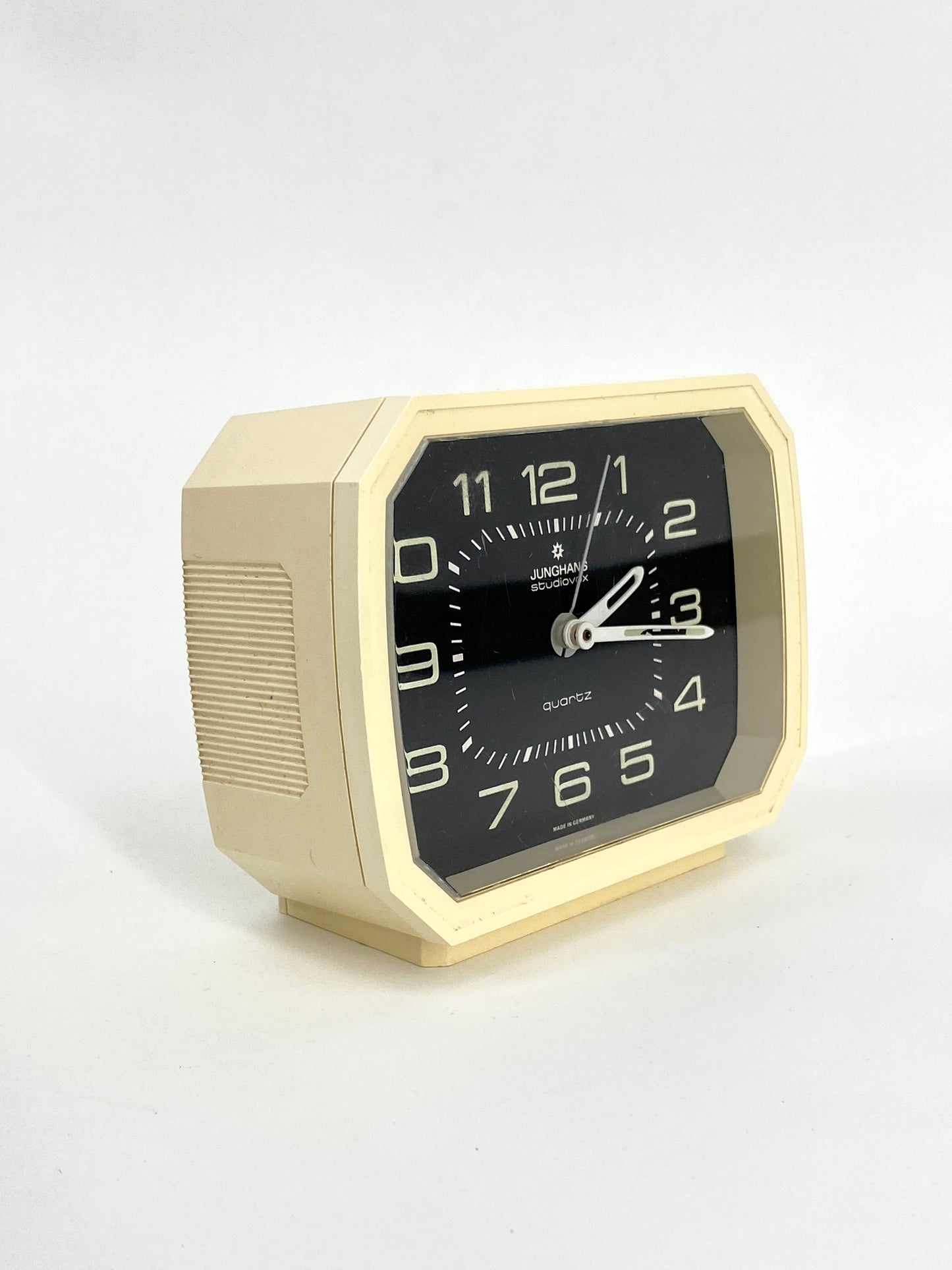 Tischuhr" Studiovox" mit Weckfunktion von Junghans, Deutschland 1970er