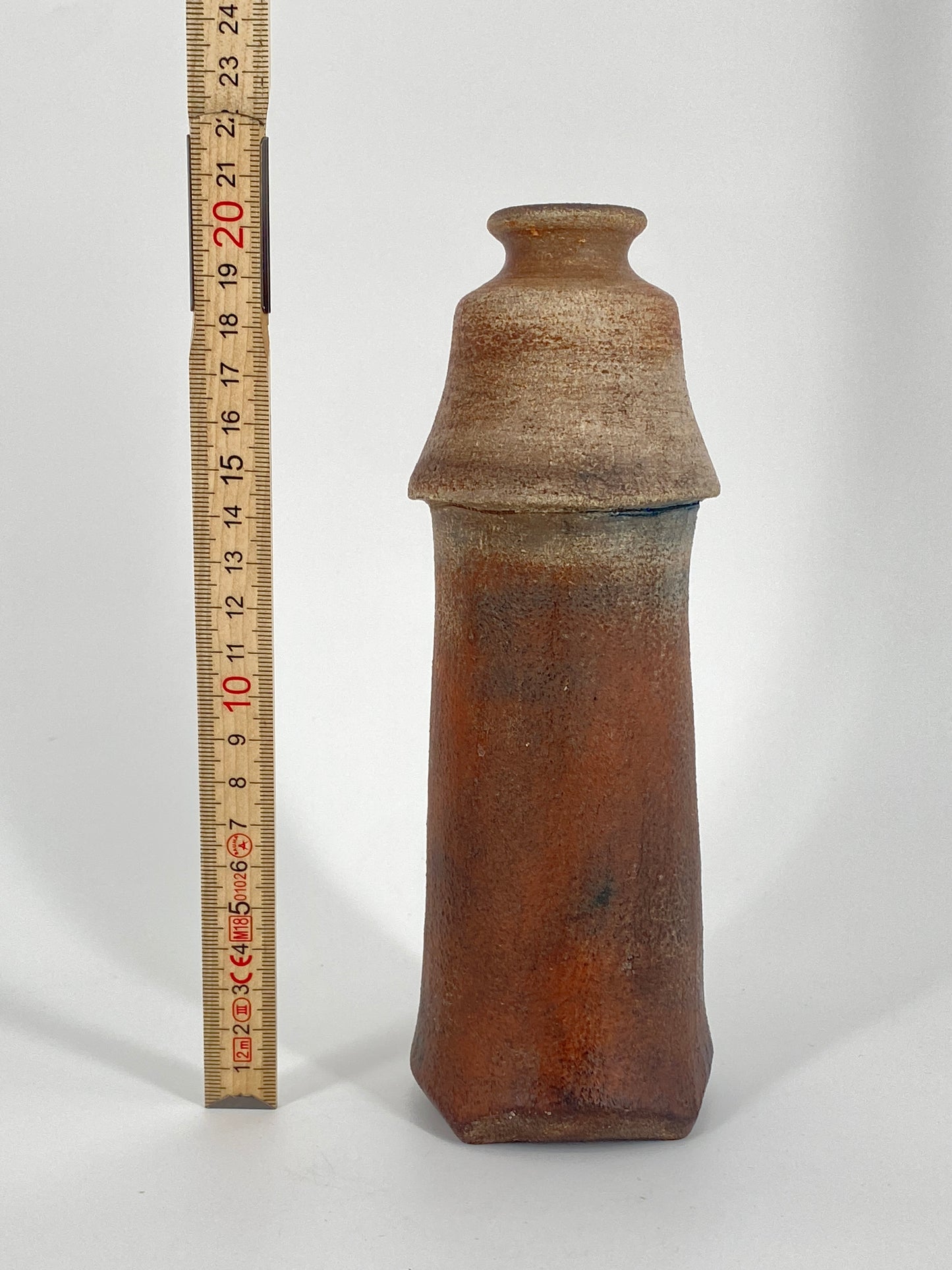 Studiokeramik Schornstein Vase, 1970er