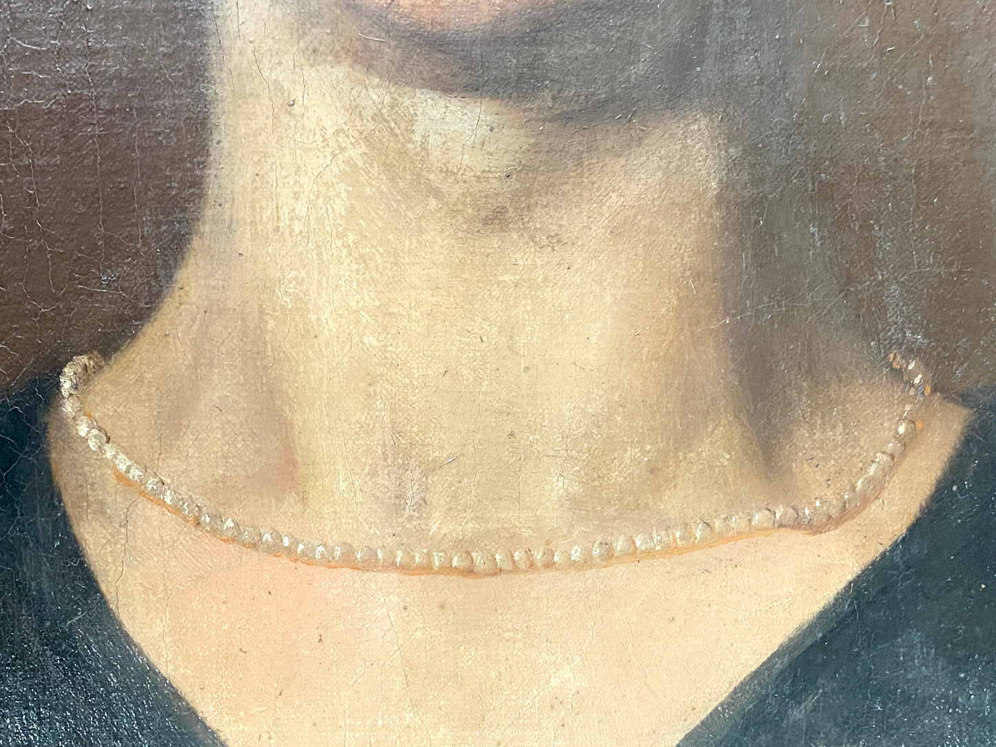 Damenporträt-Ölgemälde von Max Schmidt in originalem Holzrahmen, 1. Hälfte des 20. Jahrhunderts