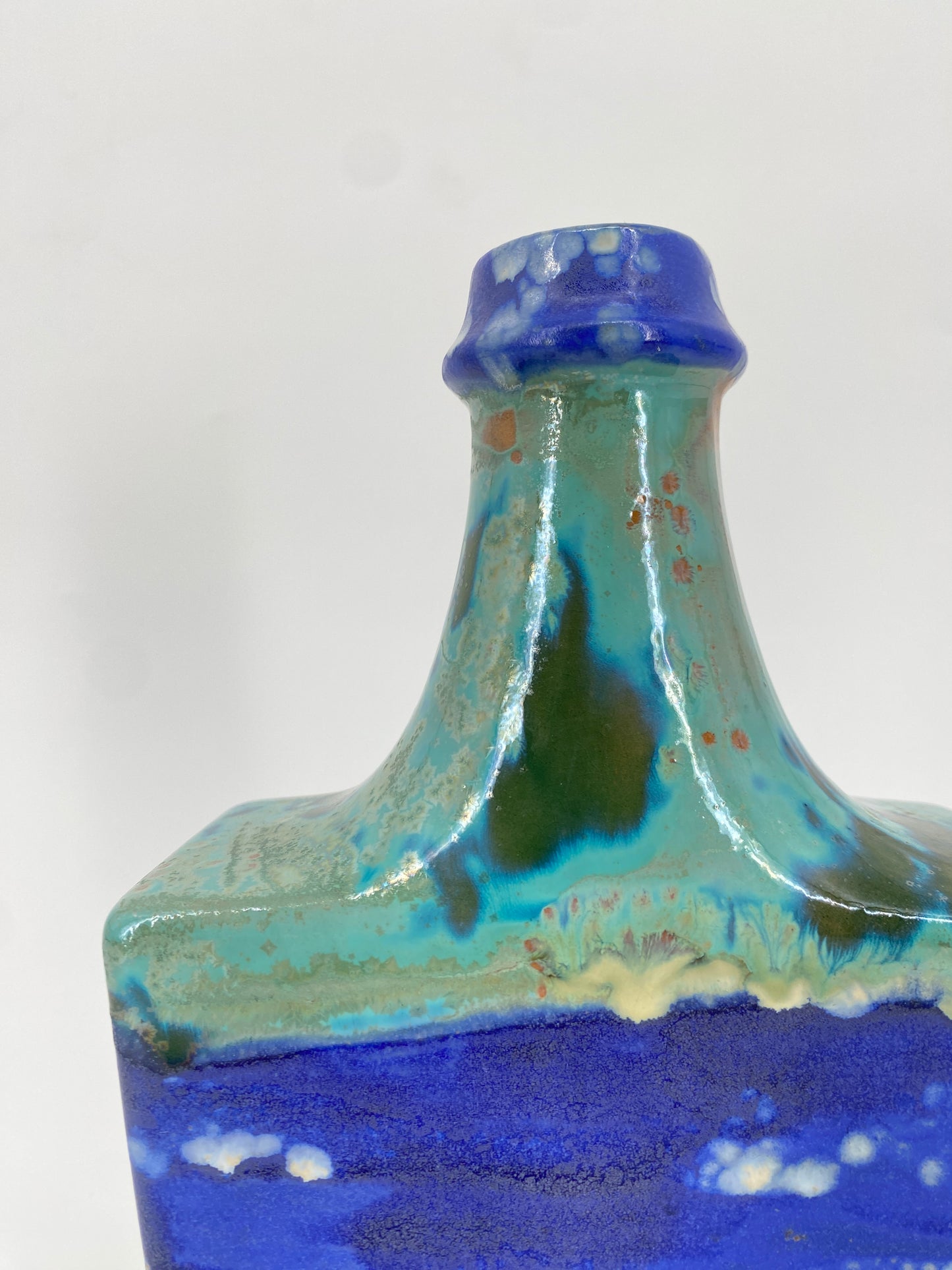 Studiokeramik Vase Nr. 839/23 von Carstens, West-Deutschland 70er