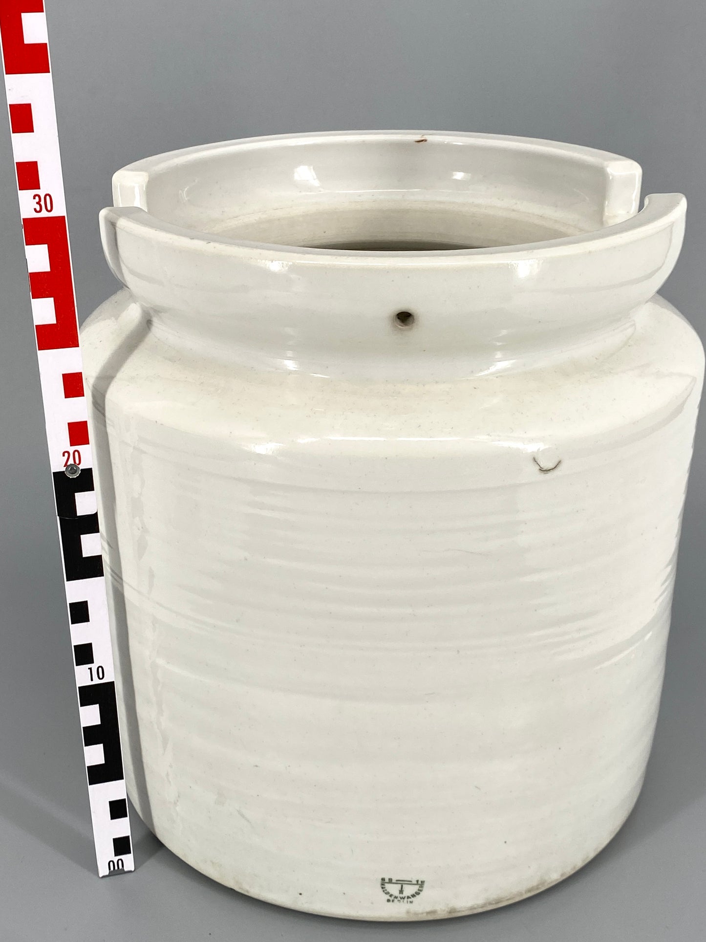 Großes und massives Laborgefäß von Haldenwanger Berlin #1