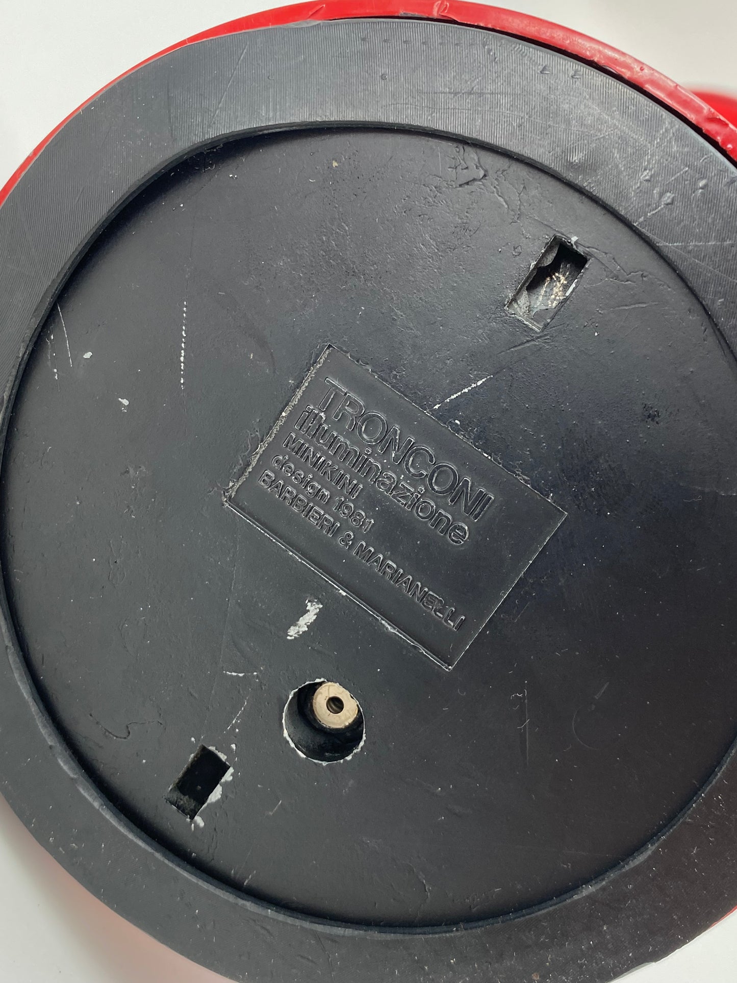 Tischlampe "Minikini" von Barbieri & Marianelli für Tronconi, 1981 Italien