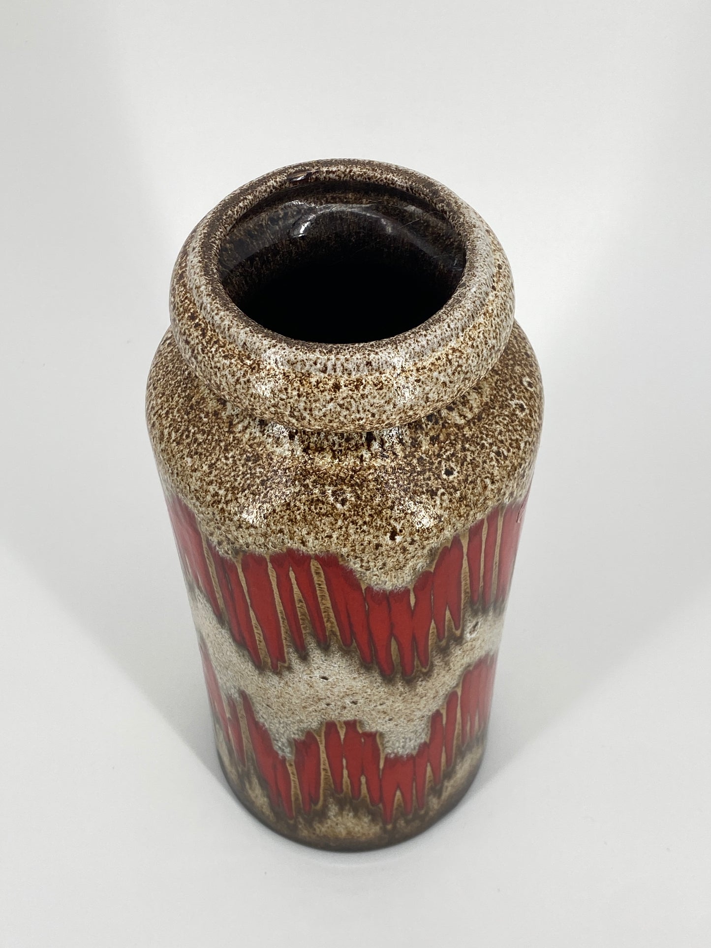 Studiokeramik Fat Lava Bodenvase Nr. 5517-30 von Scheurich, 1970er