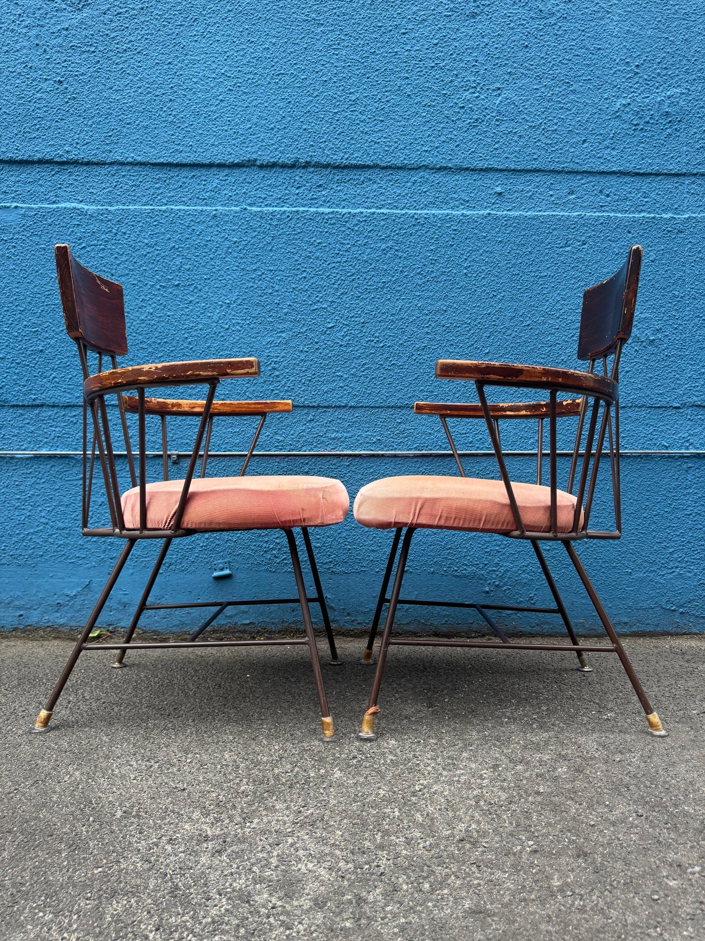 Tisch mit Stühlen von Richard McCarthy für Selrite, USA, 1950er Jahre