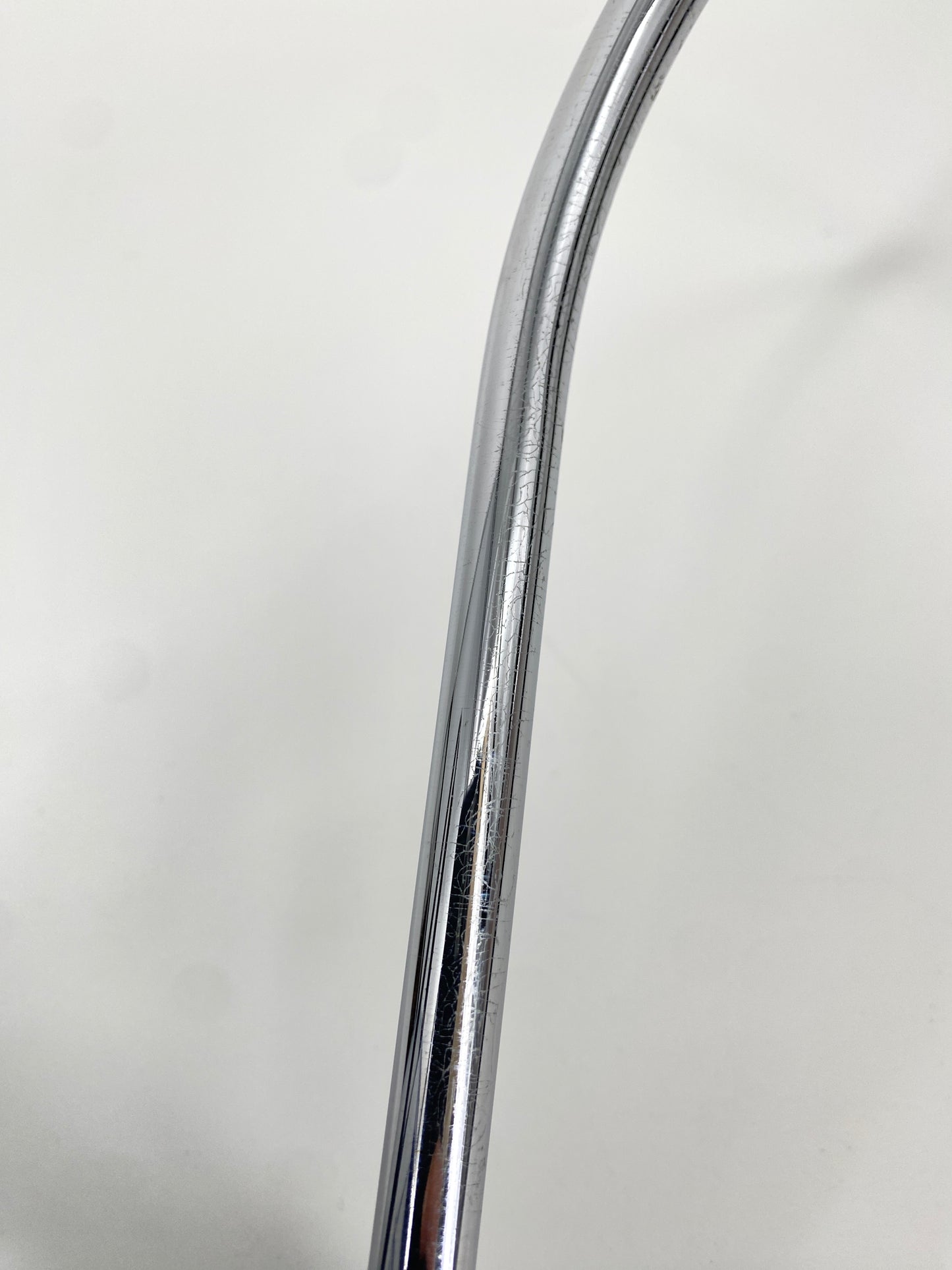 Vintage Wandlampe mit Bogen in Chrom, 70er 80er