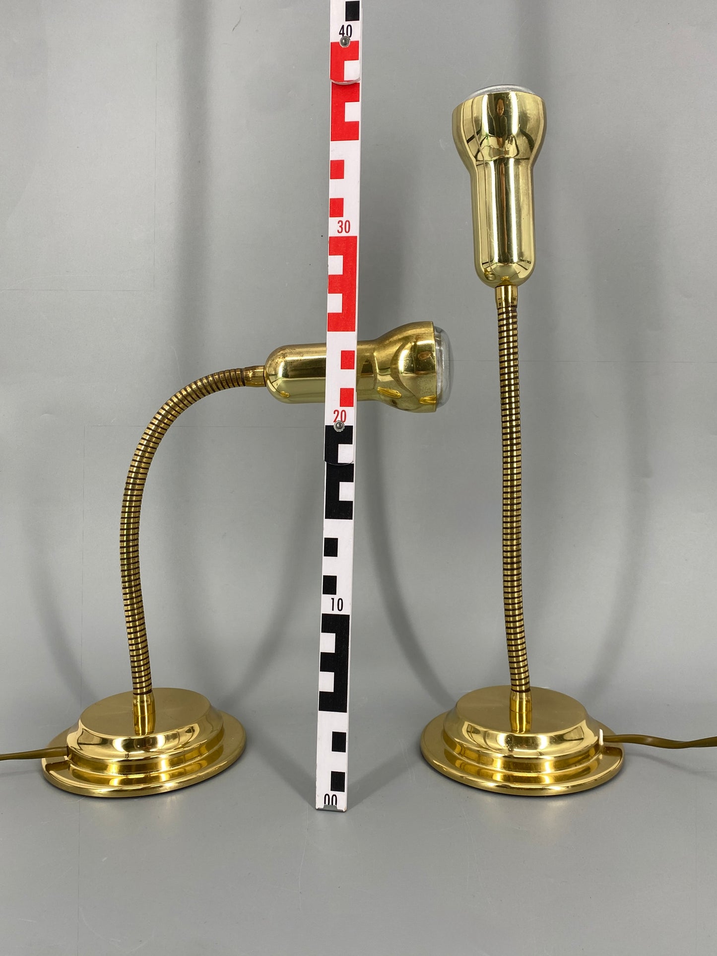 2 Tischlampen von Holtkötter, 70er, Deutschland