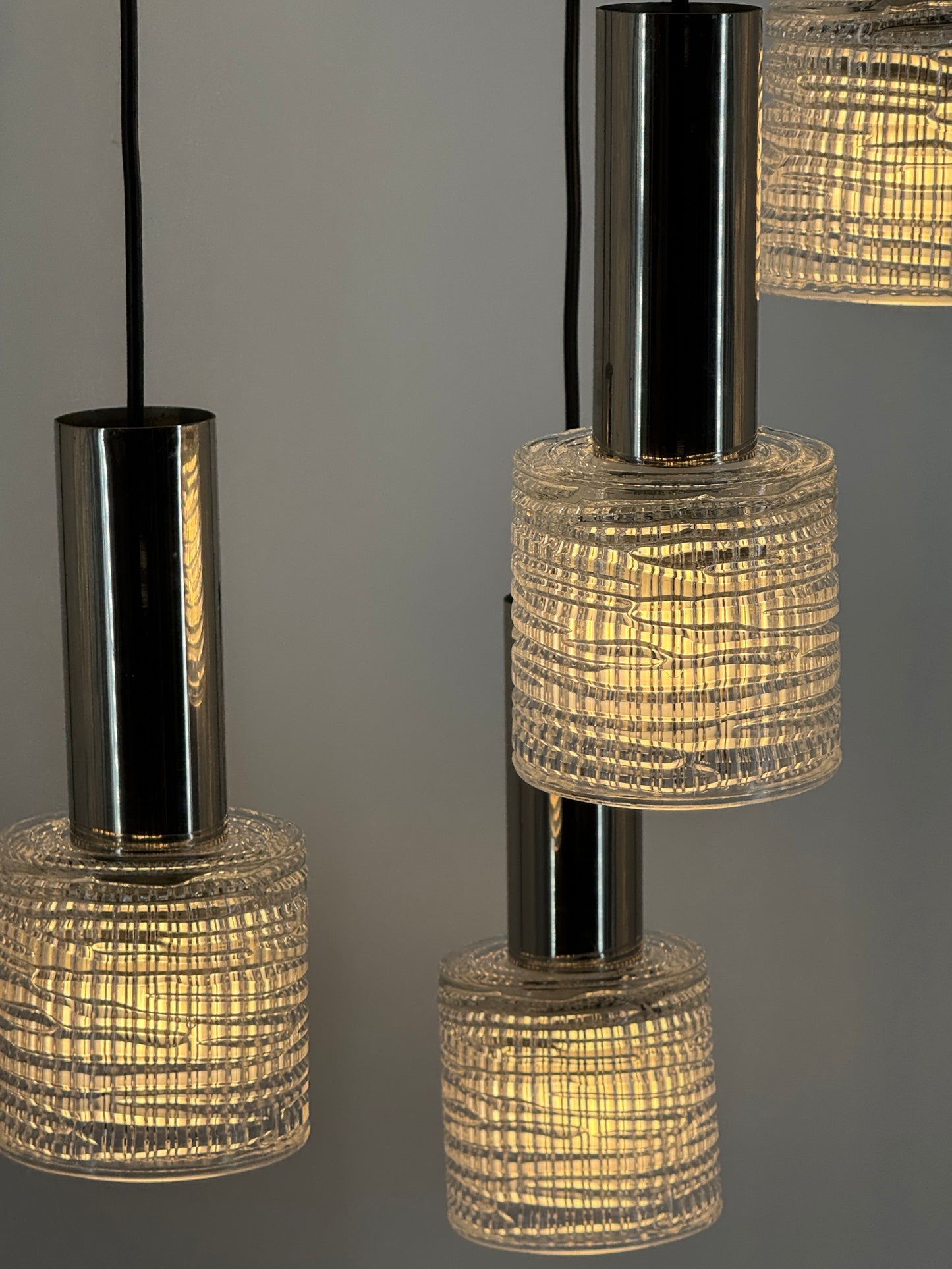 KASKADE 5 FLAMMIG HÄNGELAMPE