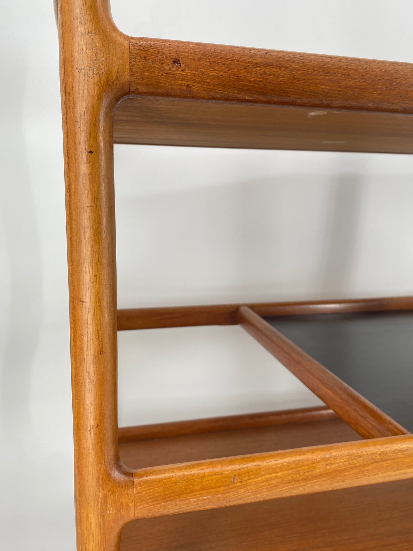 Teak Servierwagen von Johannes Andersen für Silkeborg Møbelfabrik, Dänemark 60er