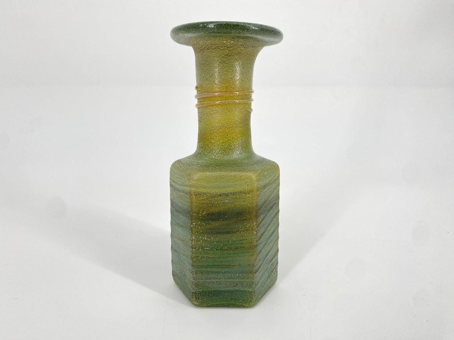 Scavo Muranoglas Vase von Seguso, Italien, 1950er Jahre