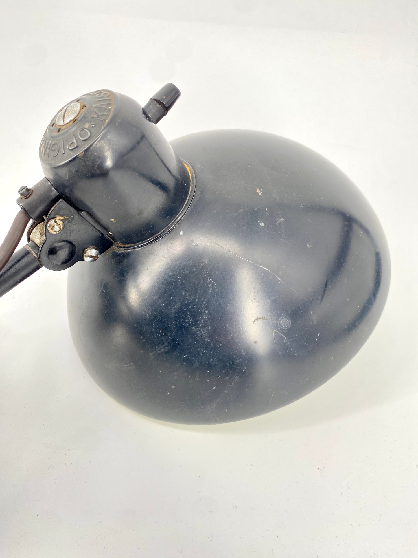 Bauhaus Scherenlampe "6718/121" von Christian Dell für Kaiser Leuchten, 1930er Jahre