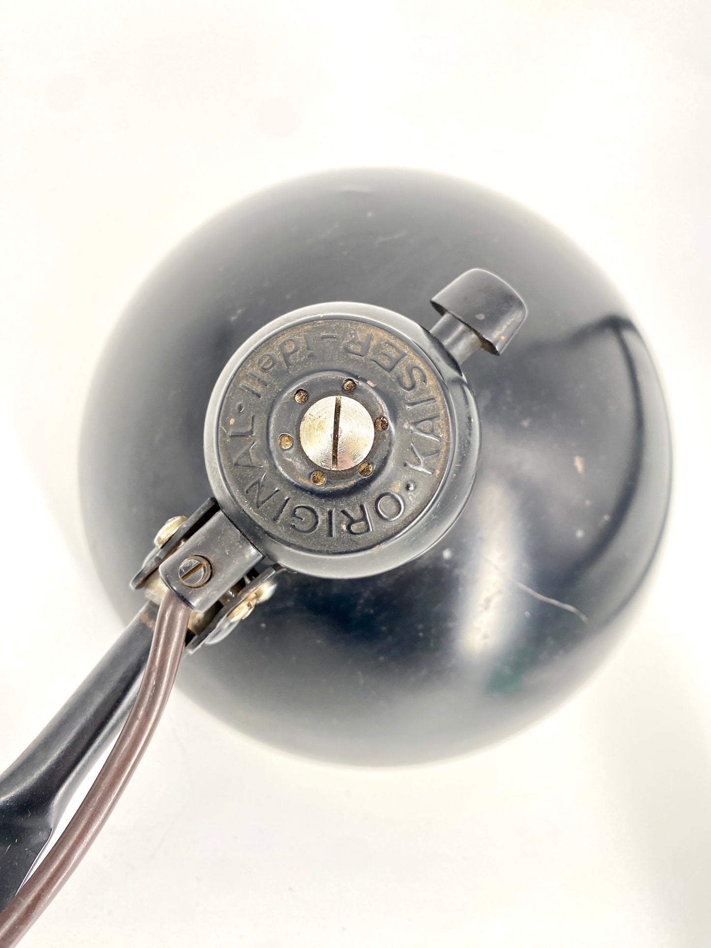 Bauhaus Scherenlampe "6718/121" von Christian Dell für Kaiser Leuchten, 1930er Jahre
