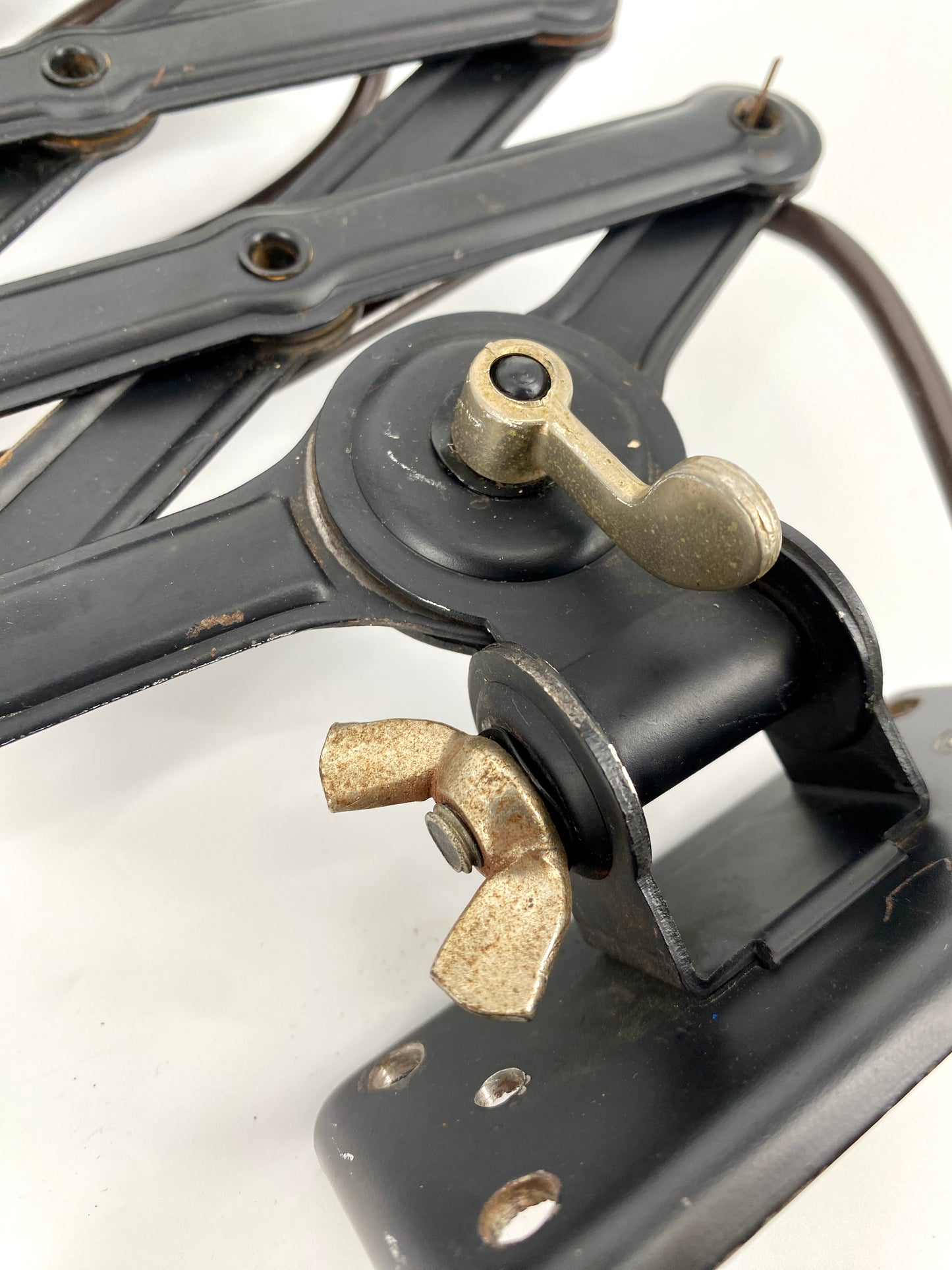 Bauhaus Scherenlampe "6718/121" von Christian Dell für Kaiser Leuchten, 1930er Jahre
