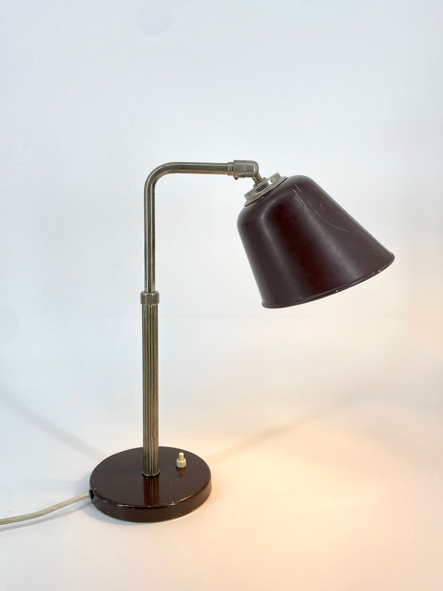 Bauhaus Tischlampe von Hala, 1930er Jahre