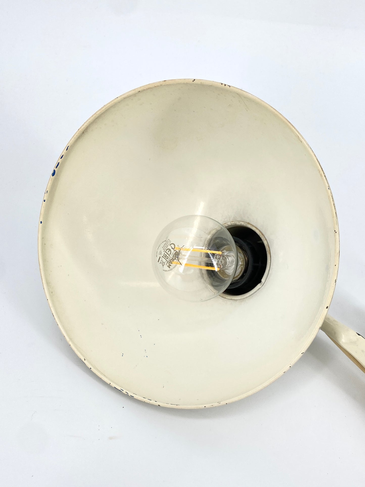 Bauhaus Scherenlampe "6718/122" von Christial Dell für Kaiser Idell, 1930er Jahre