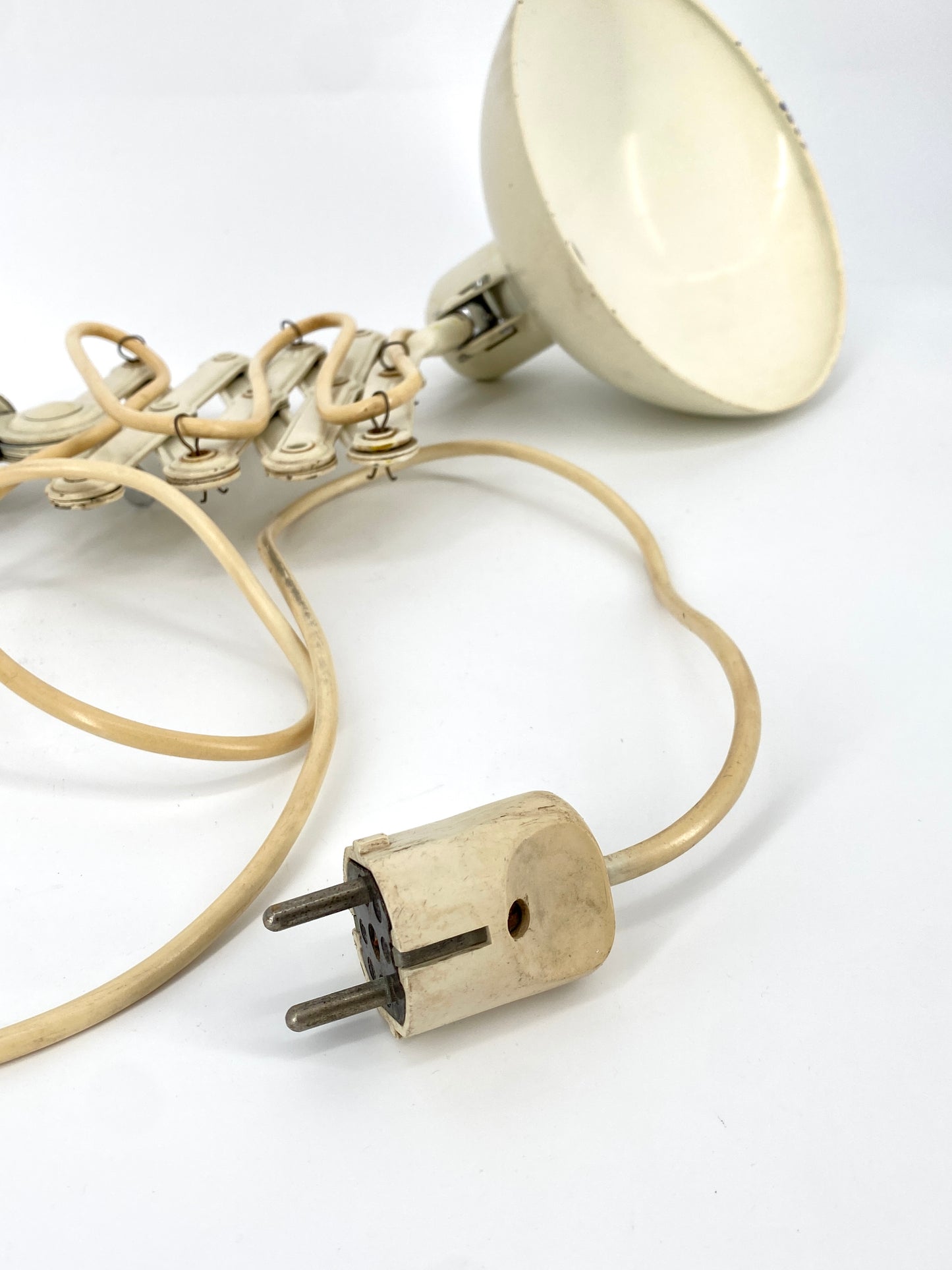 Bauhaus Scherenlampe "6718/122" von Christial Dell für Kaiser Idell, 1930er Jahre