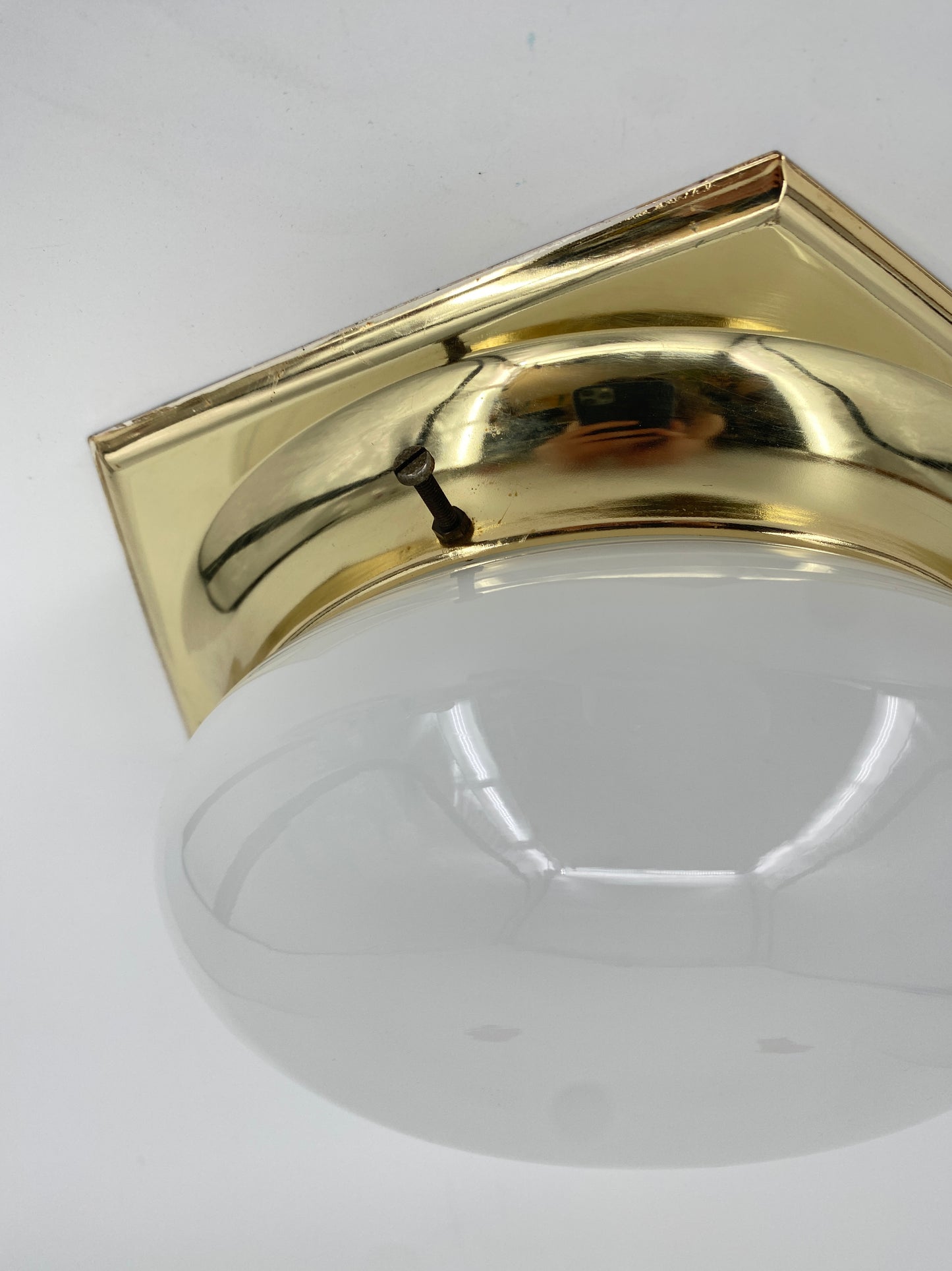 Art Deco Deckenlampe, Deutschland 1980er