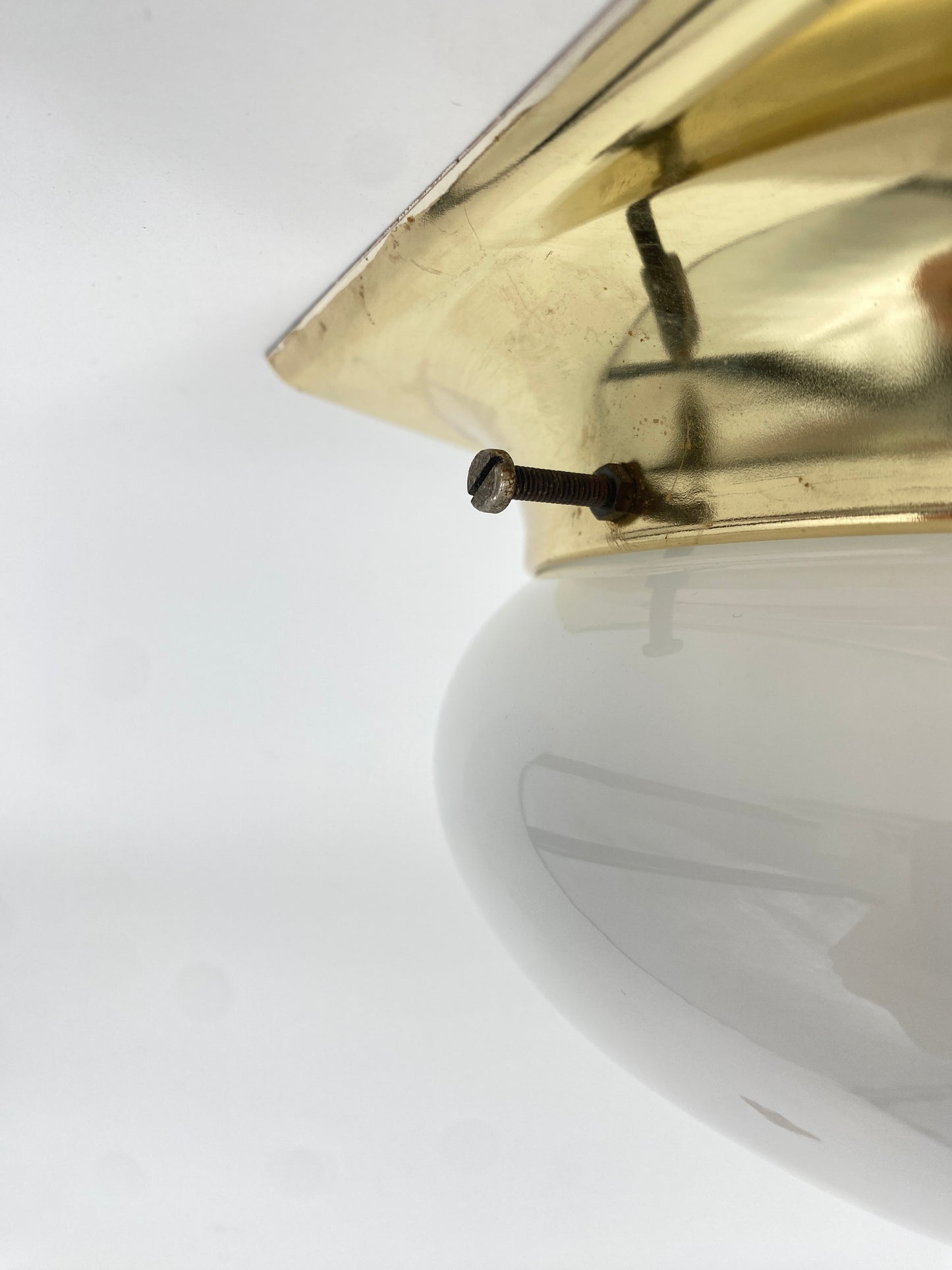 Art Deco Deckenlampe, Deutschland 1980er