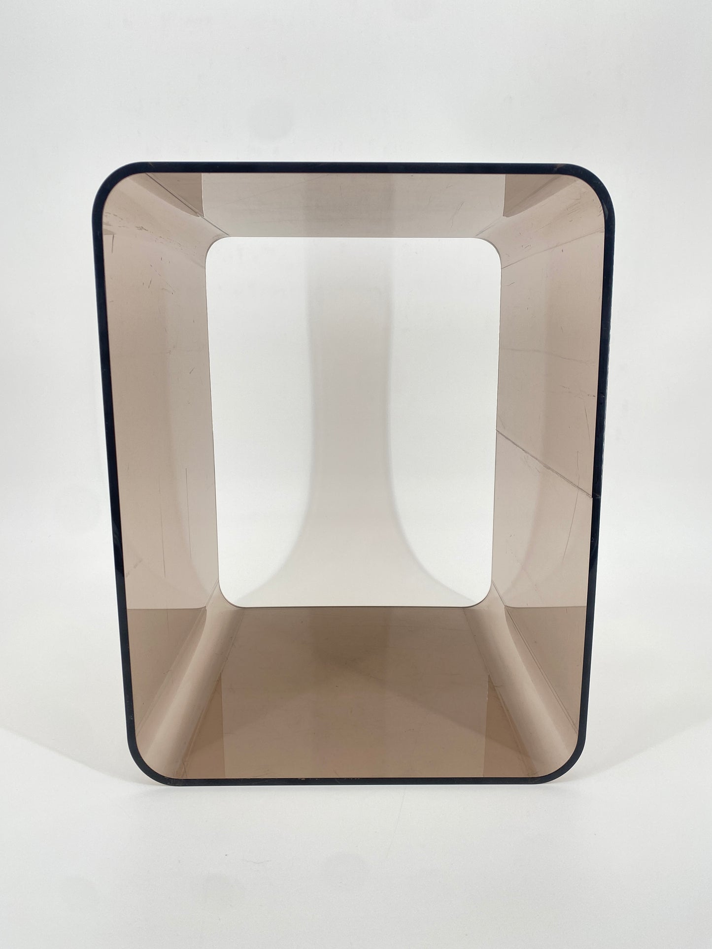Plexiglas Beistelltisch von Michel Dumas für Roche Bobois