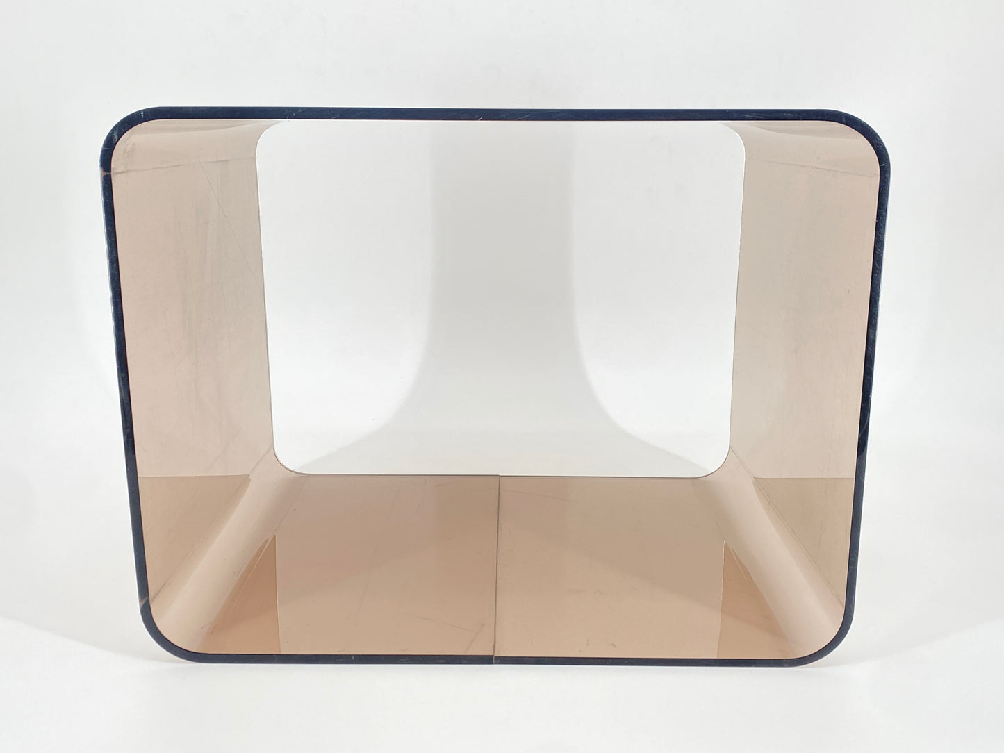 Plexiglas Beistelltisch von Michel Dumas für Roche Bobois