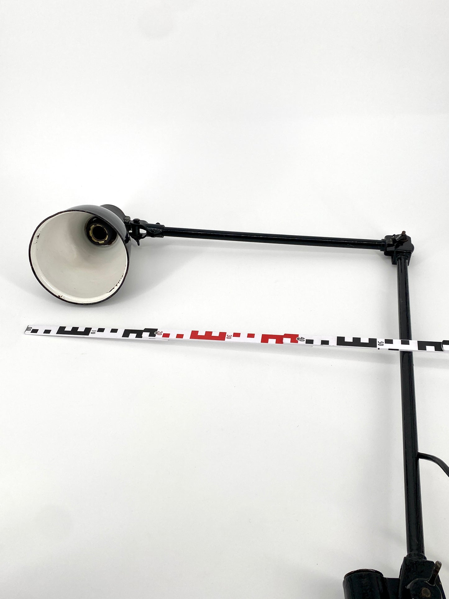 Große Bauhaus Wandlampe von Fabrilux aus den 1930er Jahren