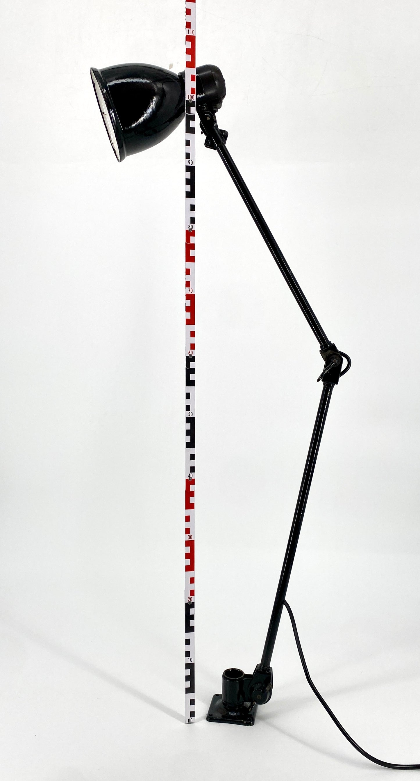 Große Bauhaus Wandlampe von Fabrilux aus den 1930er Jahren