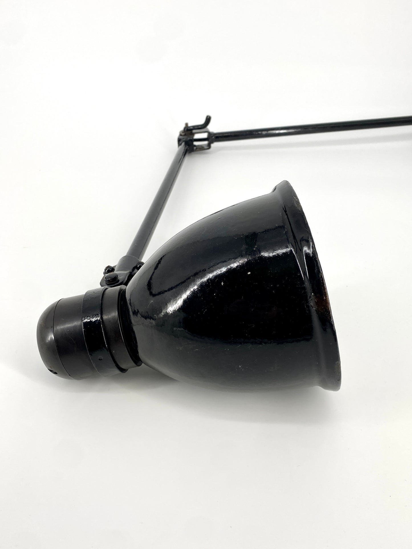Große Bauhaus Wandlampe von Fabrilux aus den 1930er Jahren
