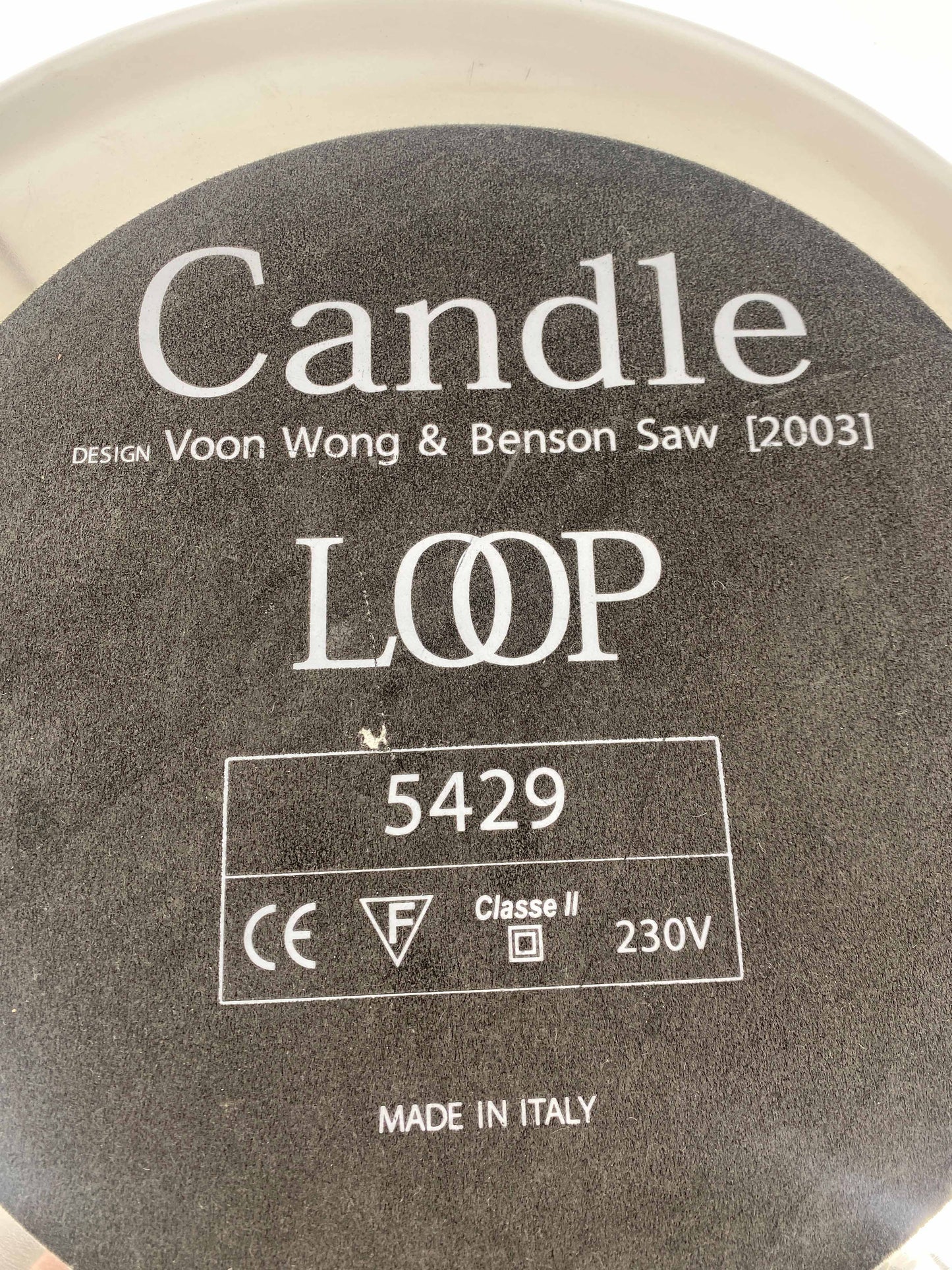 Tischlampe "Loop" von Voon Wong & Benson Saw für Fontana Arte, 2003