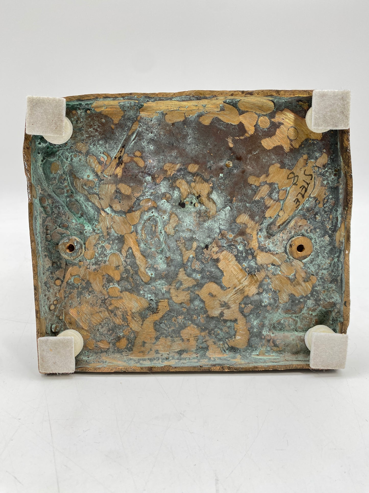 Bronzeplastik unsigniert der Künstlerin Walli Gebhard-Linke zugeschrieben, Mid Century