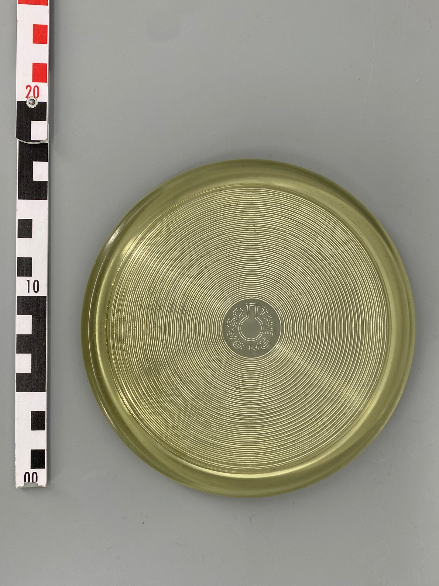 Glasuntersetzer von W. Wagenfeld für Jenaer Glaswerk Schott & Gen., Deutschland, 1930er