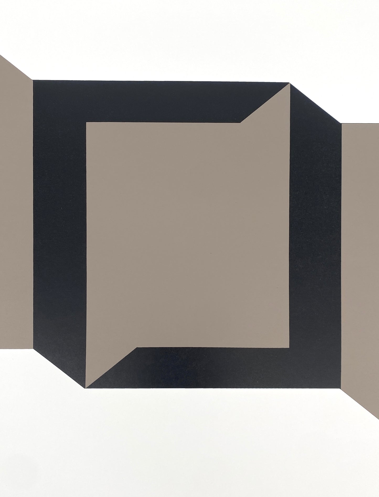Nahezu tadelloser, großer Farbsiebdruck von Joachim Albrecht (1913‒1997), nummeriert, um 1970