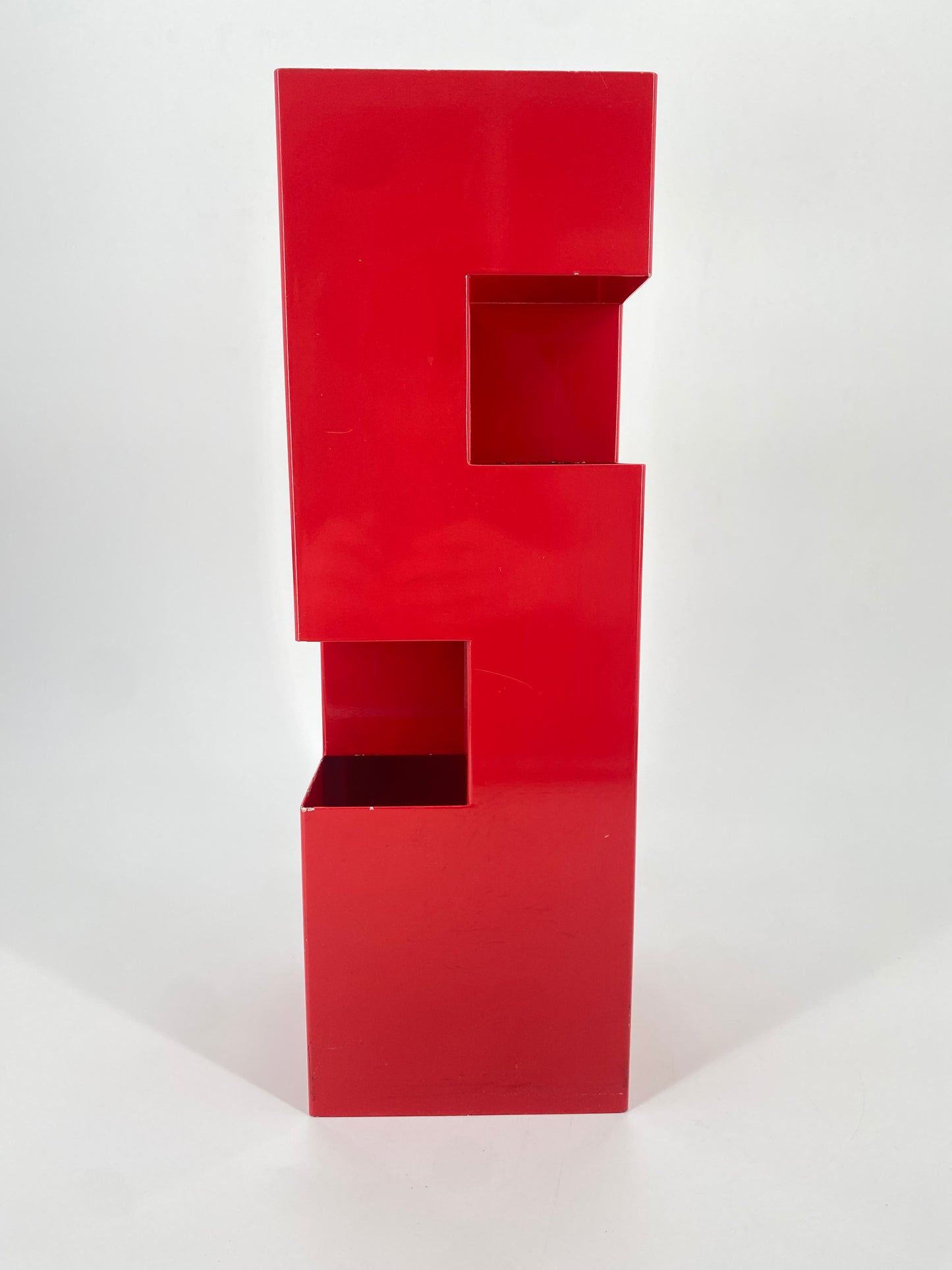 Metallschirmständer im postmodernen Design Max Sauze zugeschrieben, 1970er Frankreich