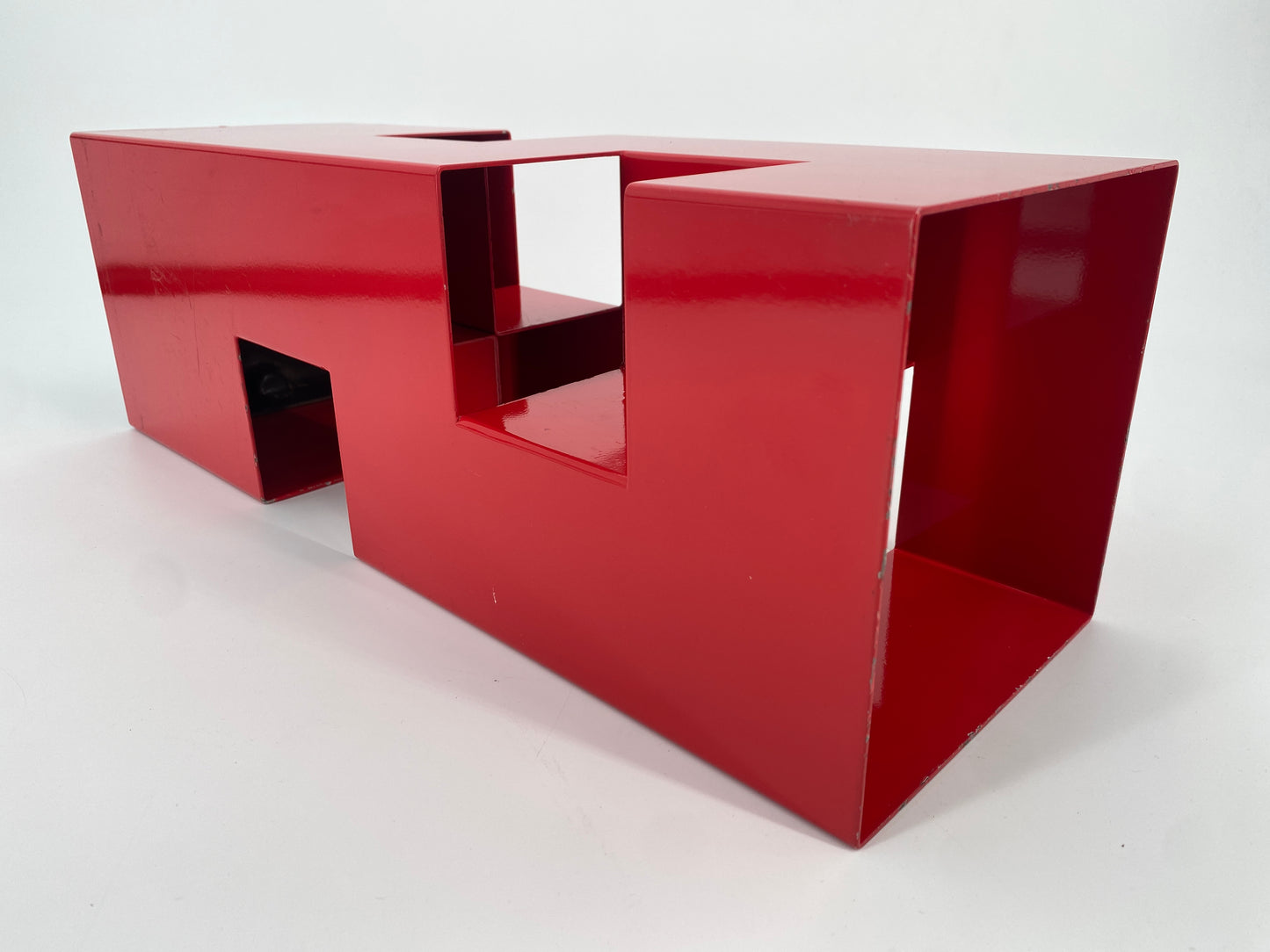 Metallschirmständer im postmodernen Design Max Sauze zugeschrieben, 1970er Frankreich
