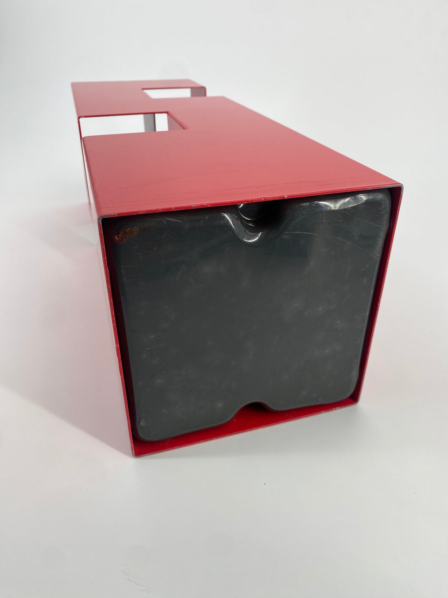 Metallschirmständer im postmodernen Design Max Sauze zugeschrieben, 1970er Frankreich