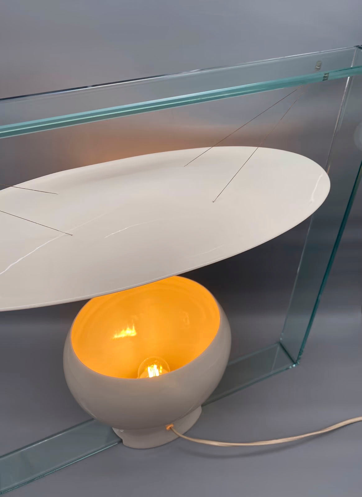 Lampe "Ovale" von Andrea Branzi, 1998 aus der Kollektion "Passaggi"