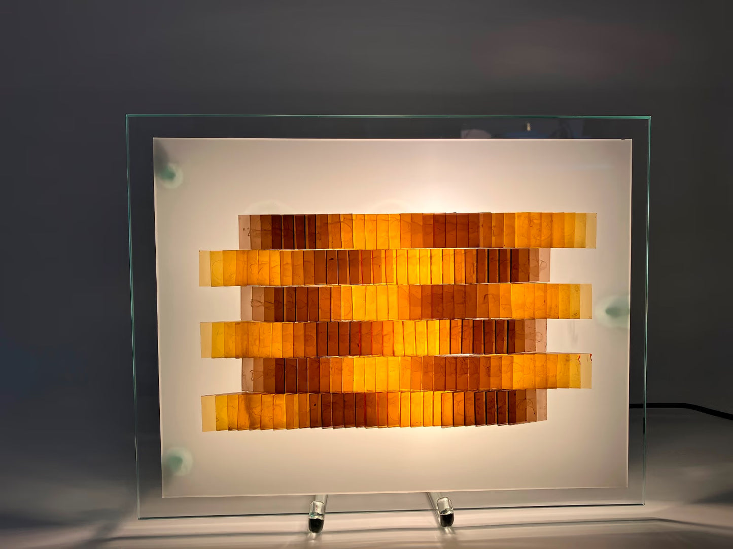 Wandlampe aus Muranoglas von Stilnovo, 60er