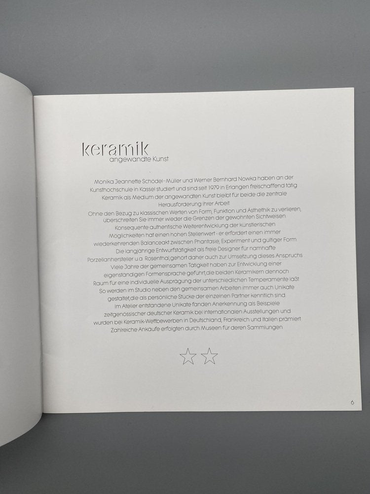 Vase von Monika J. Schödel-Müller & Nowka, 2000er