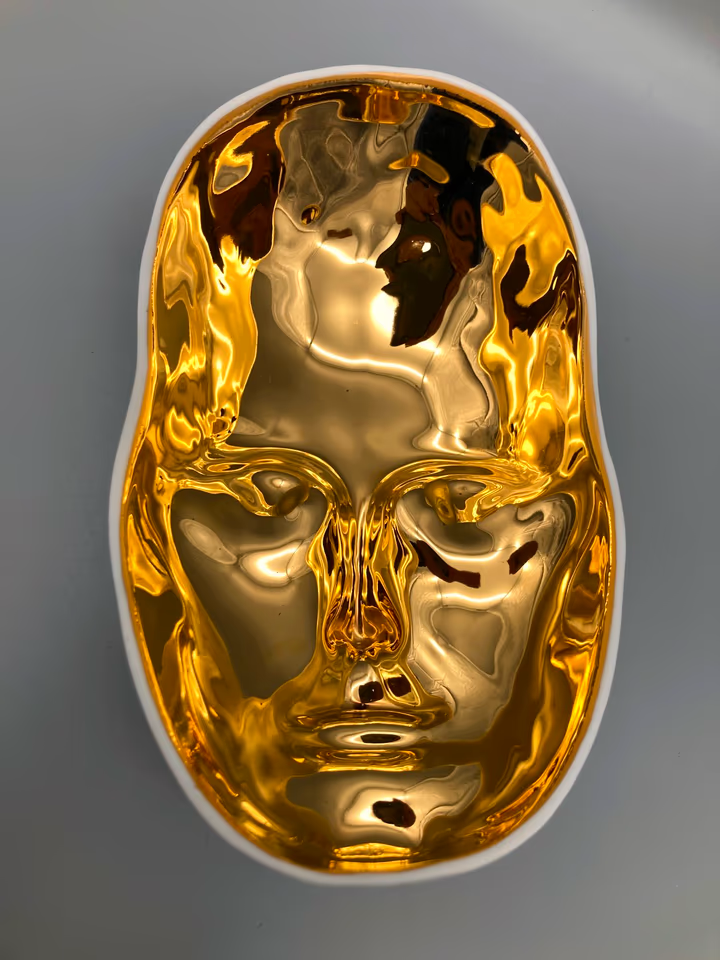 Porzellanschale "Baba" von Alim Pasht-Han für Anthologie Quartett, 2006