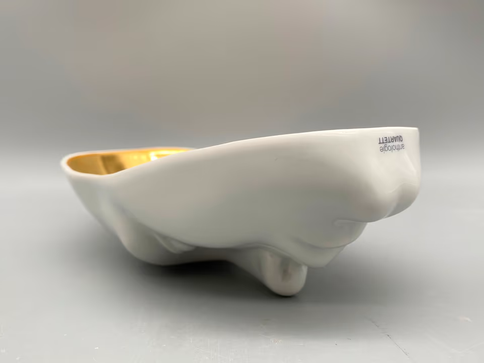 Porzellanschale "Baba" von Alim Pasht-Han für Anthologie Quartett, 2006