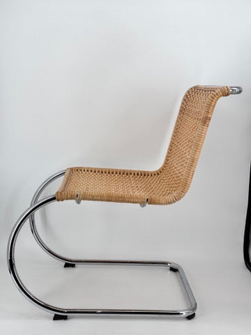 Bauhaus Design Freischwinger Stuhl B42/ MR10 von Mies van der Rohe für TECTA, Deutschland 1990er